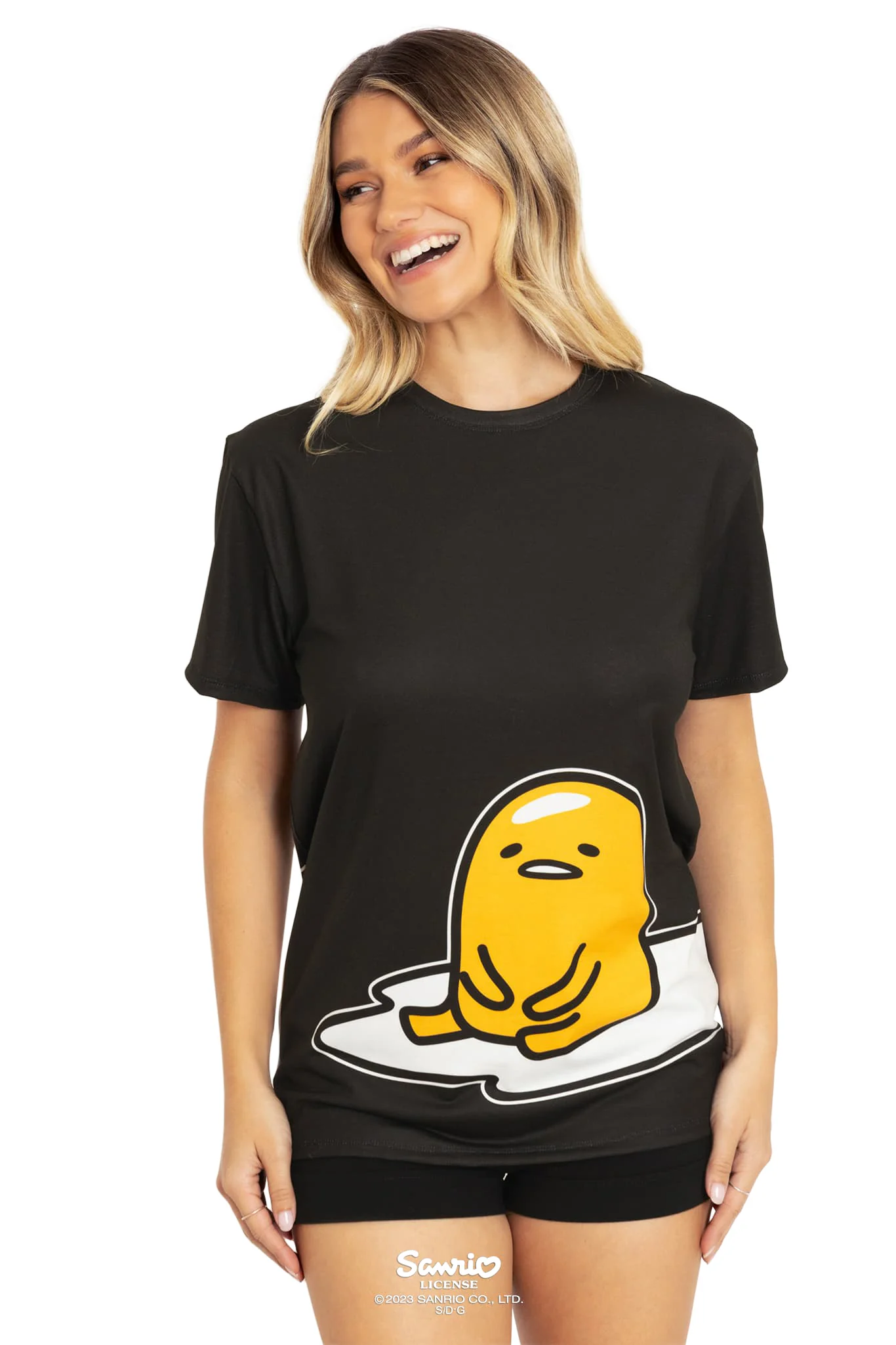 Lazy Gudetama Boyfriend Tee