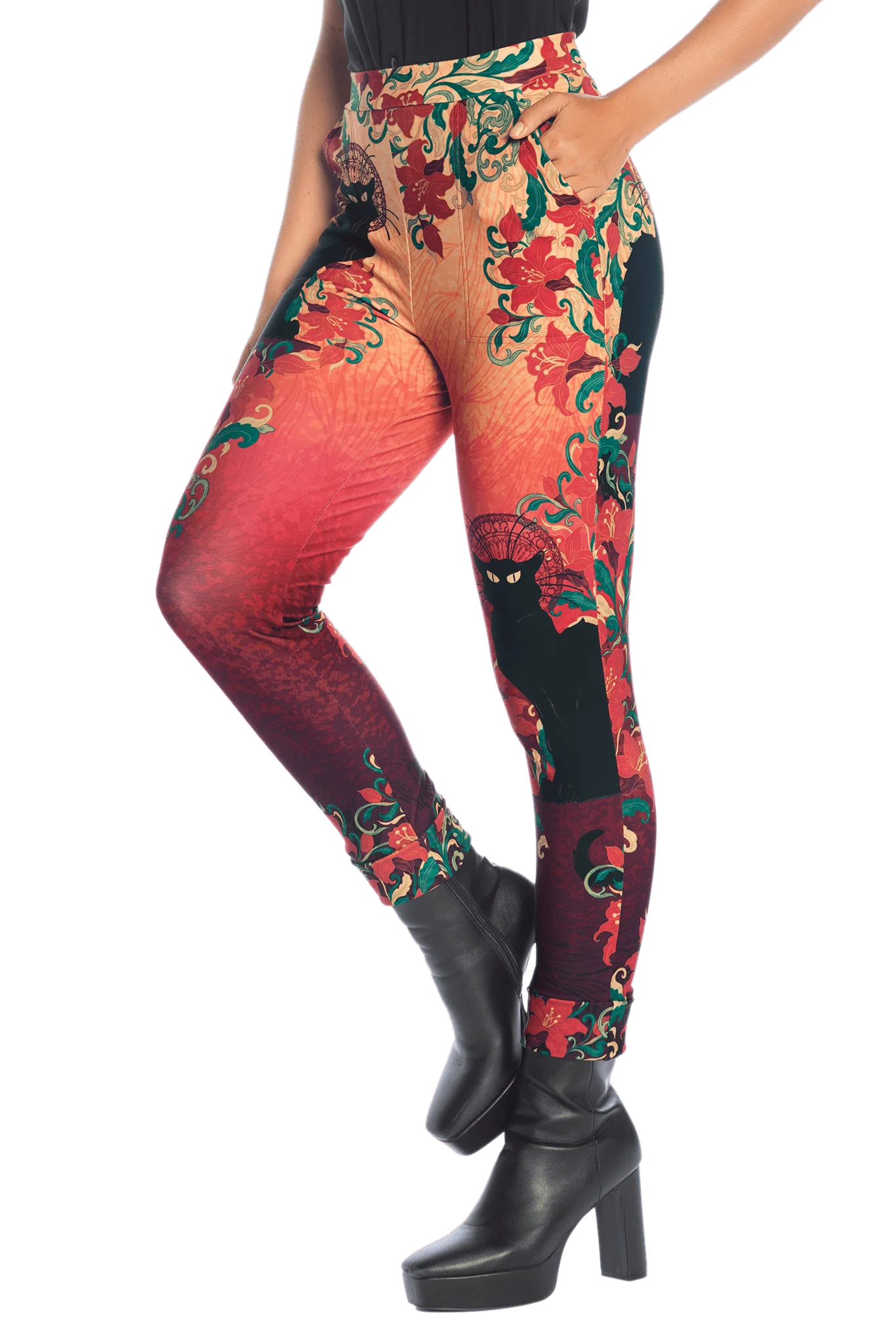 Le Chat Noir Cuffed Pants - Image 3
