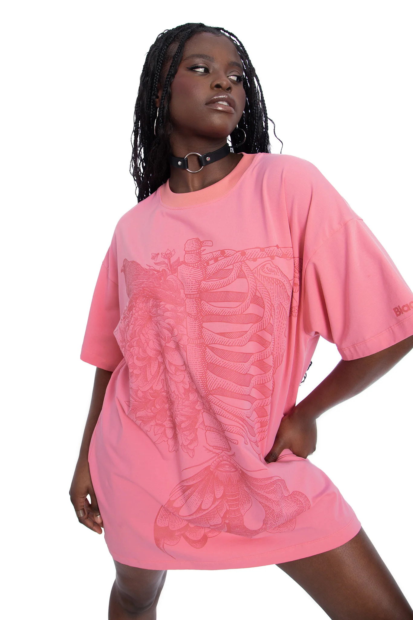 Life And Death Pink Giant Tee - Image 8