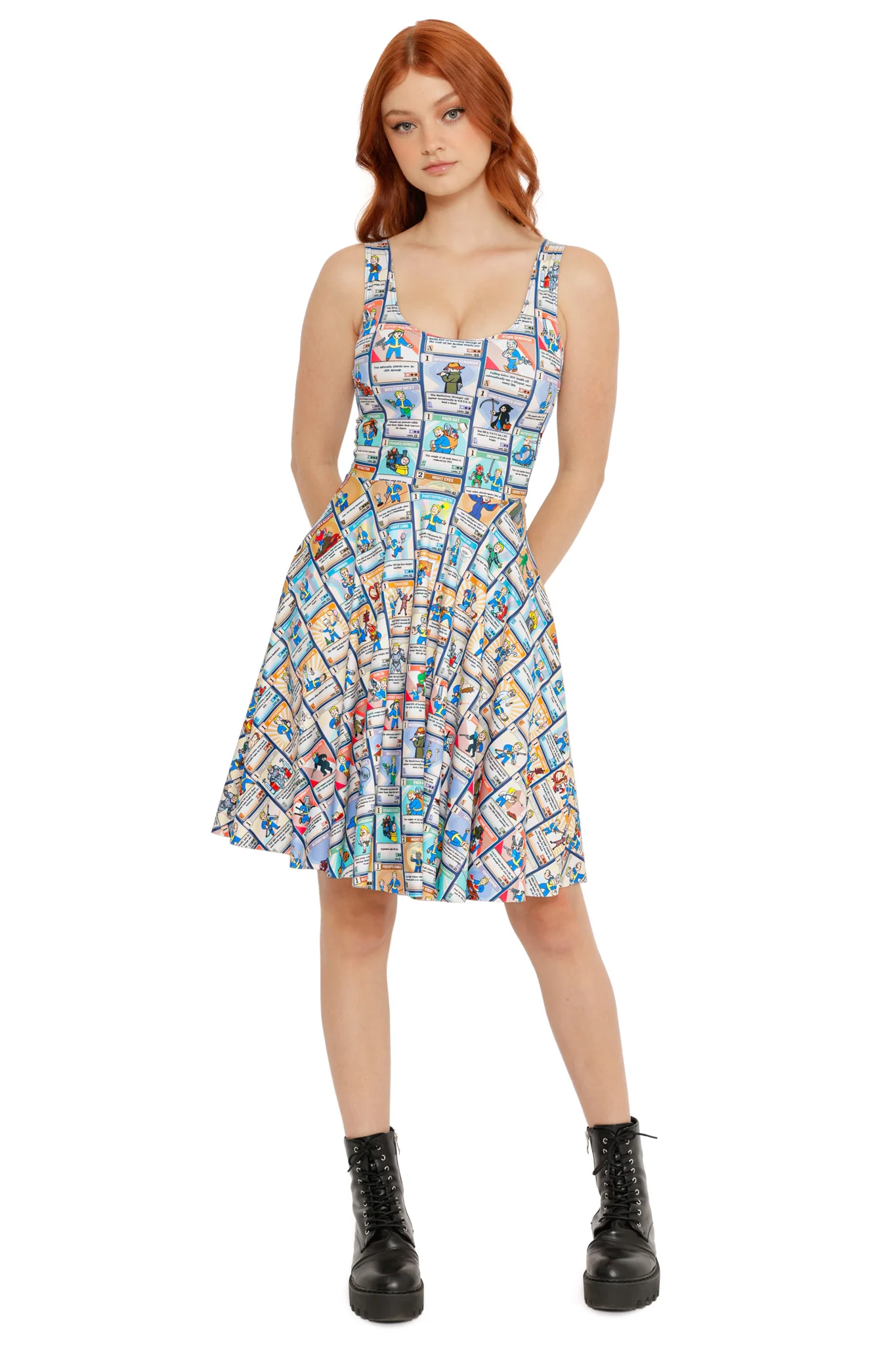 Life Has It's Perks Scoop Longline Dress