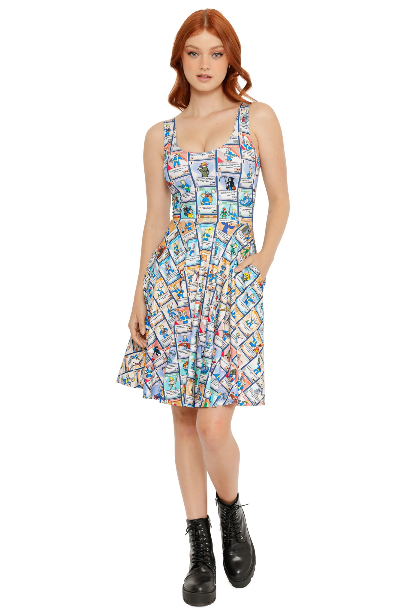 Life Has It's Perks Scoop Longline Dress - Image 3