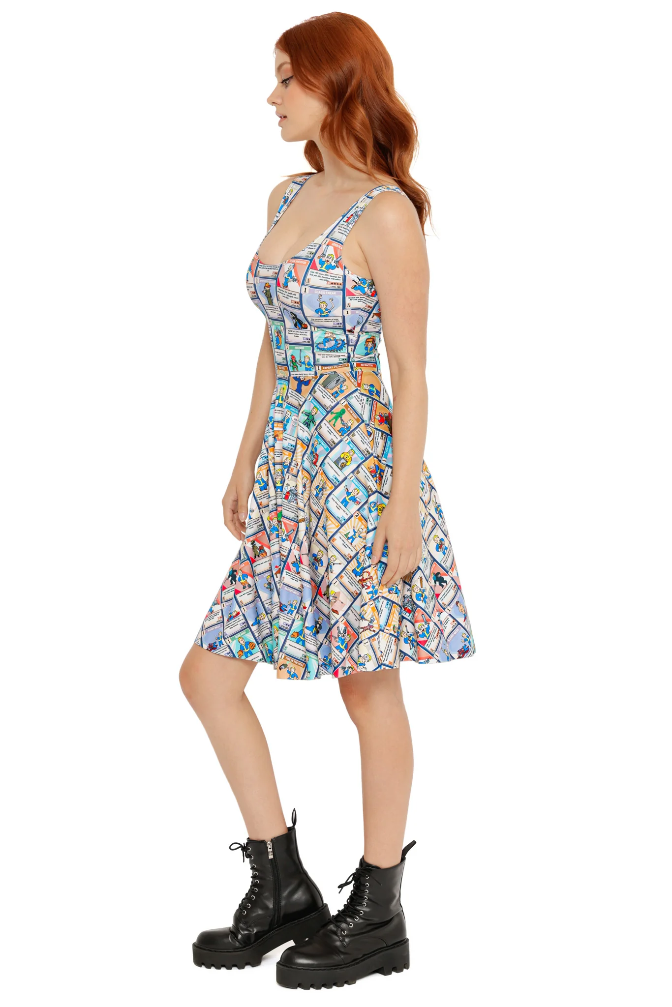 Life Has It's Perks Scoop Longline Dress - Image 4