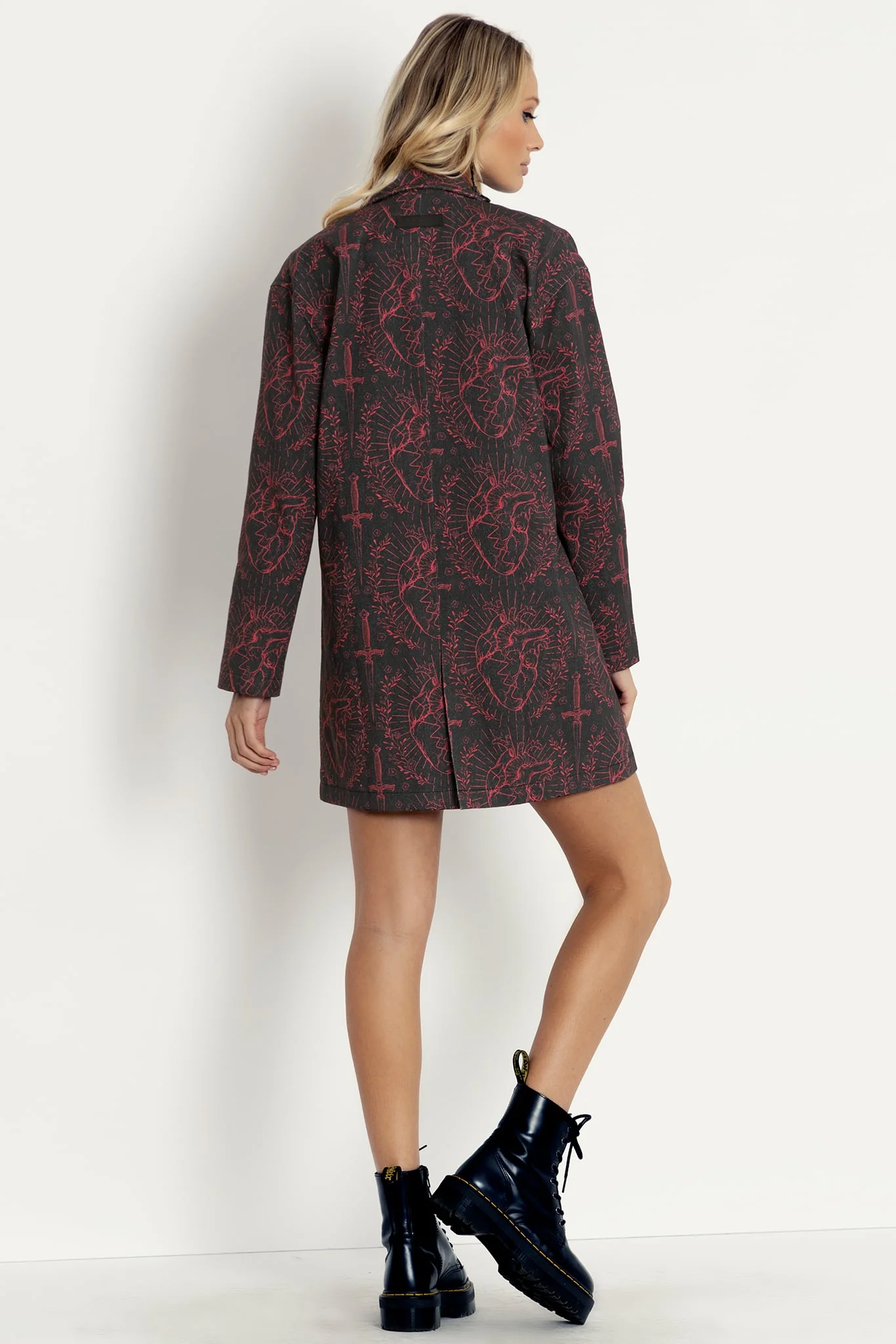 Like A Dagger To My Heart Duster Coat - Image 3