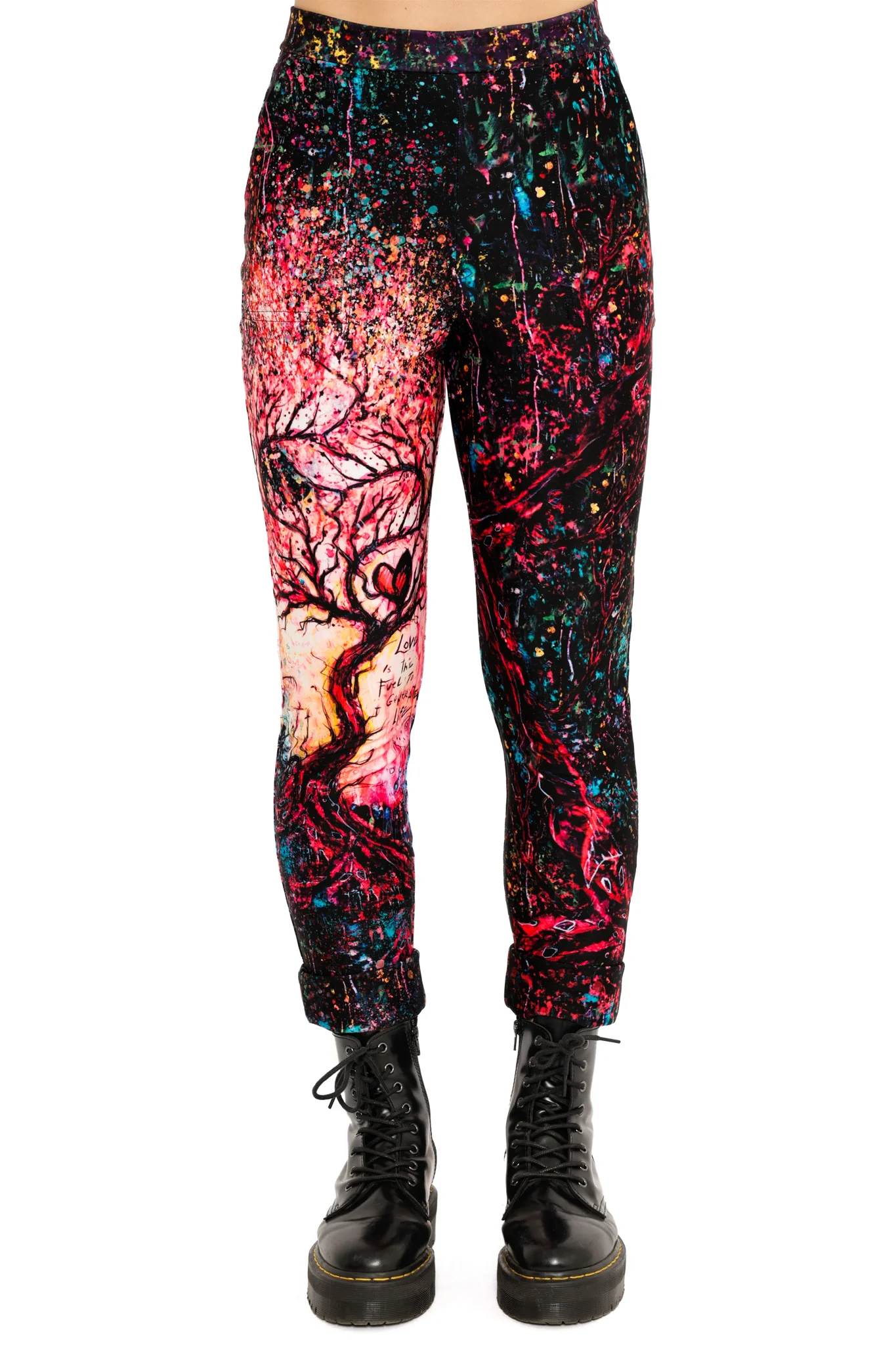 Love is Fuel Cuffed Pants - Image 4