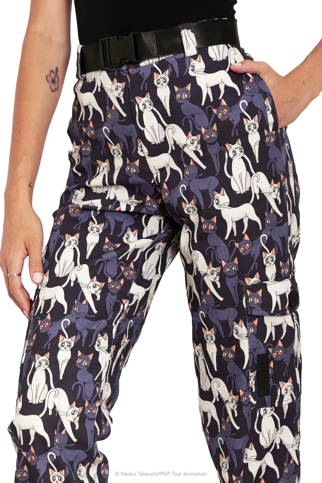Luna And Artemis Collage Cargo Pants - Image 3