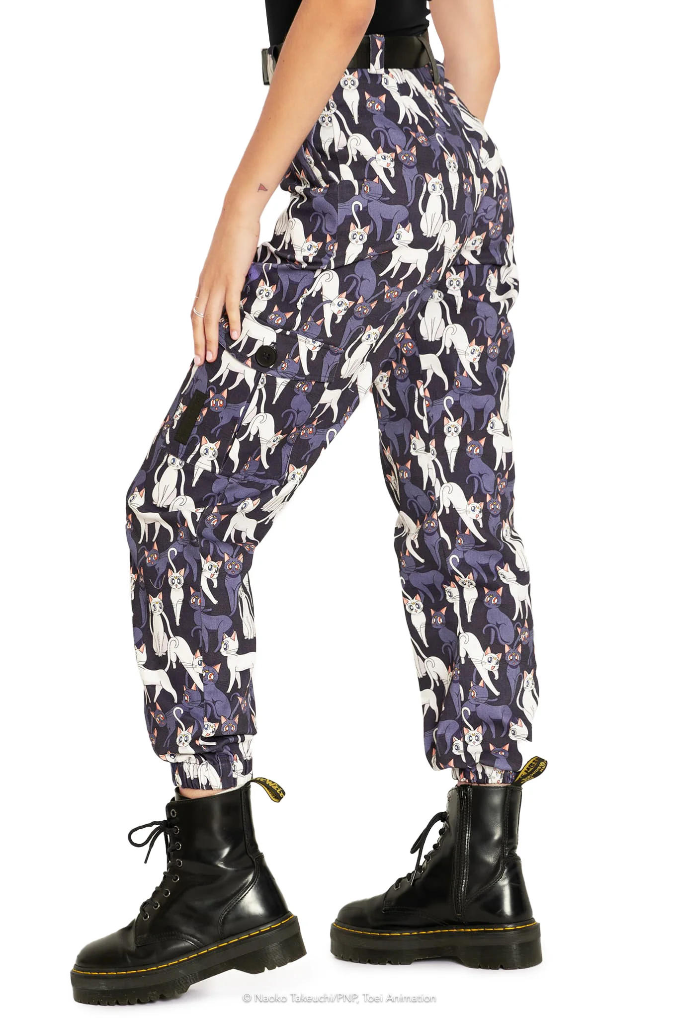 Luna And Artemis Collage Cargo Pants - Image 5