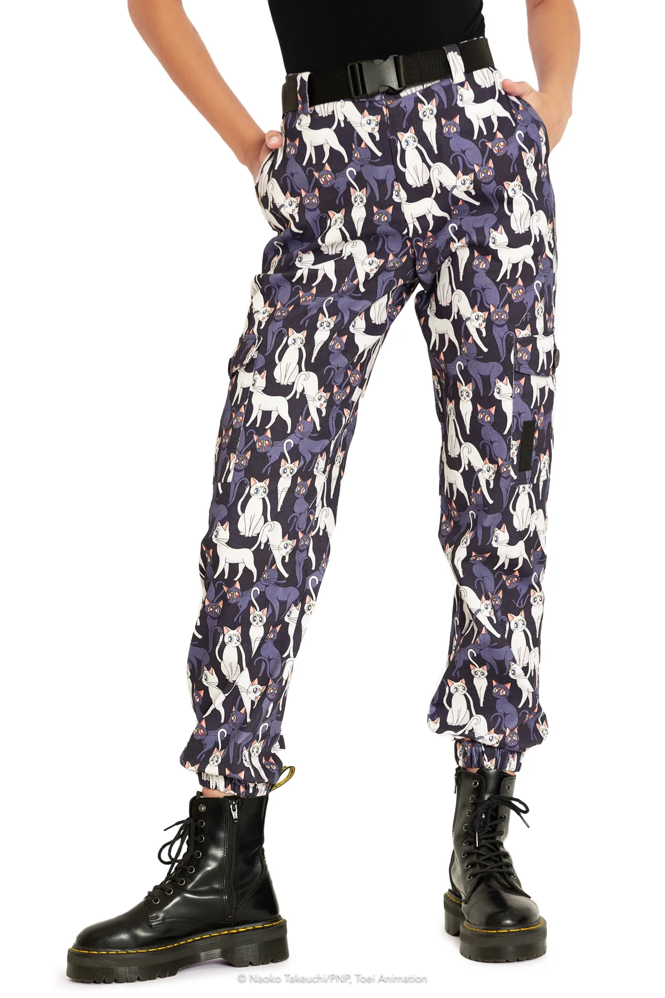 Luna And Artemis Collage Cargo Pants - Image 6