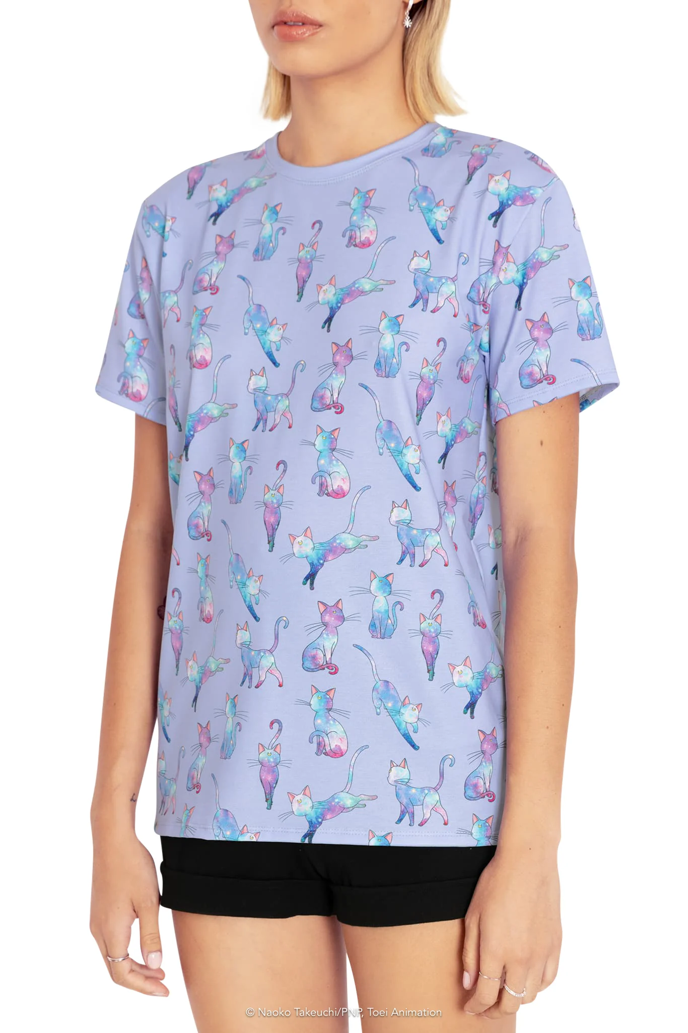 Luna Galaxy Boyfriend Tee - Image 3