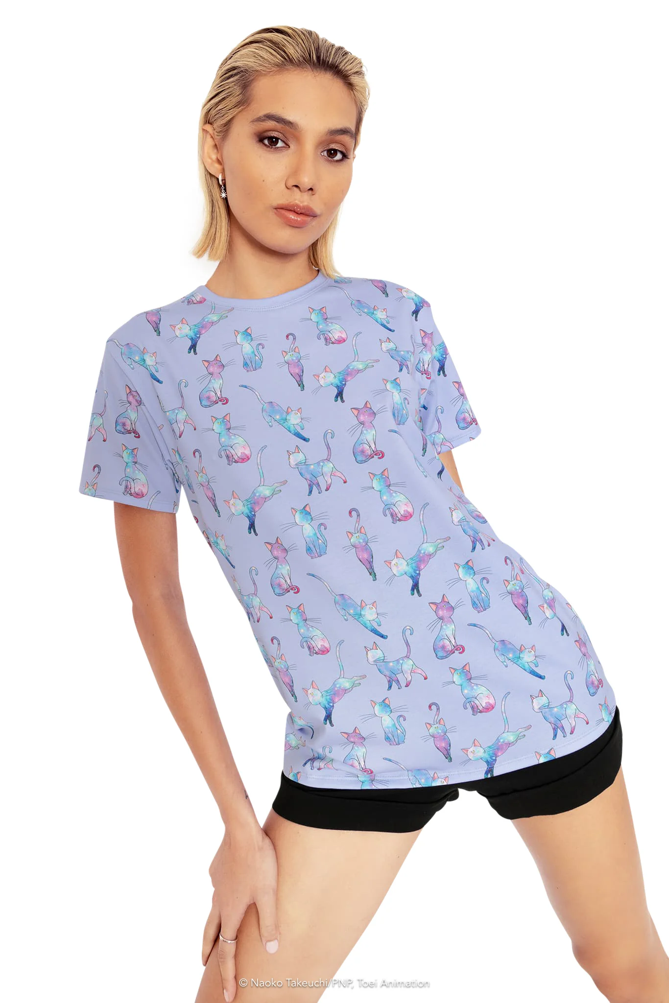 Luna Galaxy Boyfriend Tee - Image 8