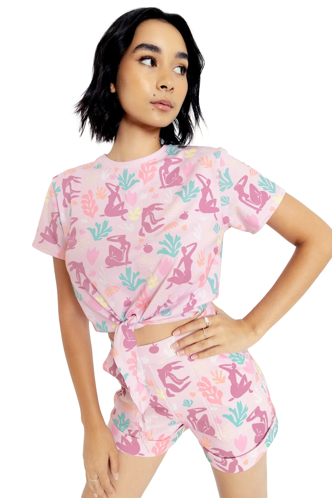 Matisse Figures Tie Front Tee - Image 6