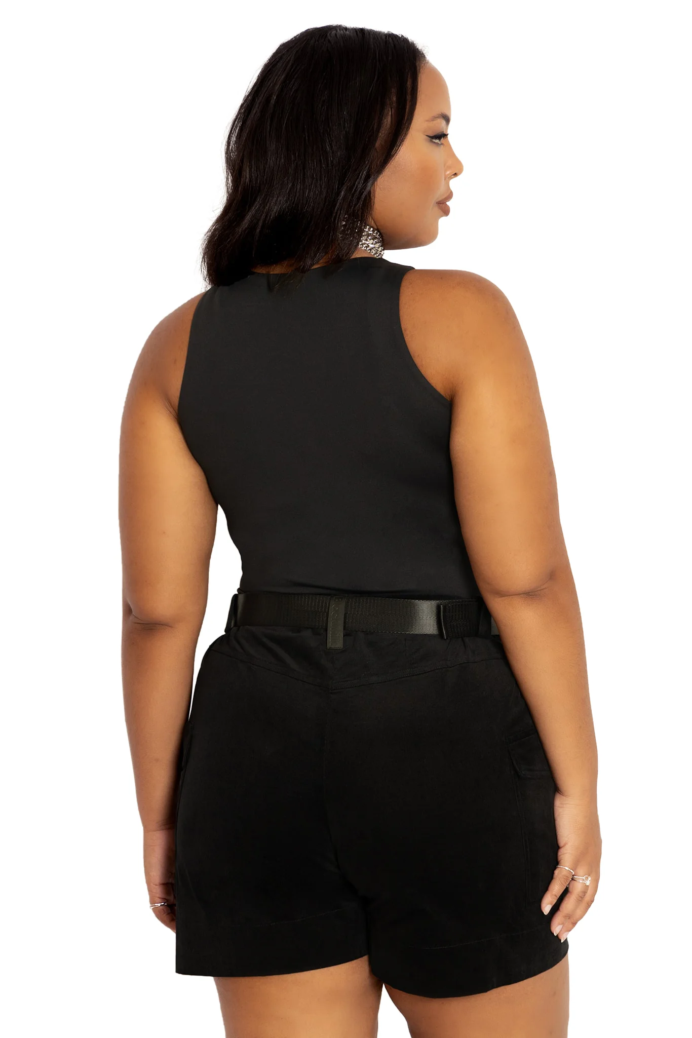 Matte Black Racer Tank - Image 6