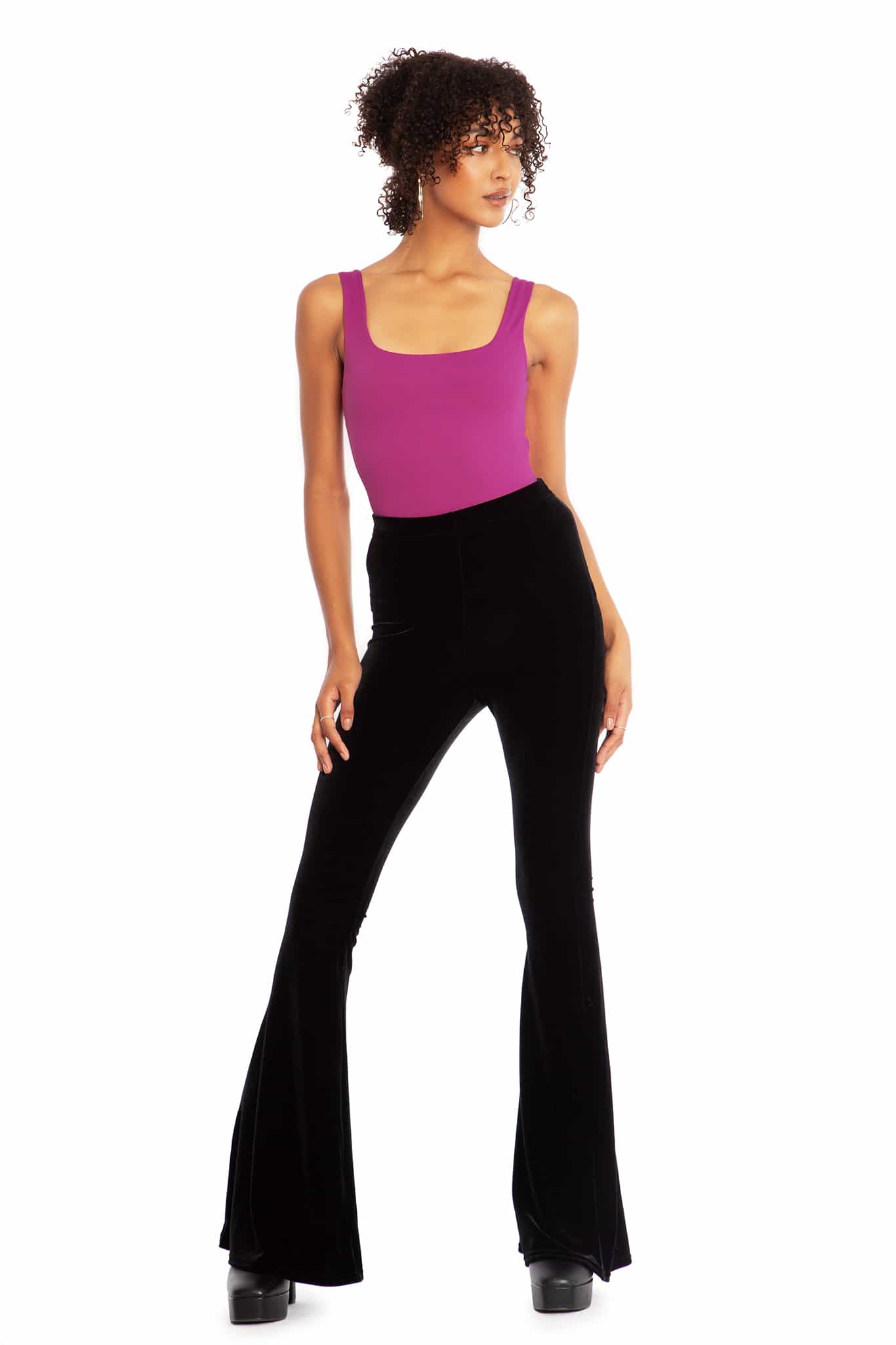 Matte Fuchsia Tank Top - Image 6