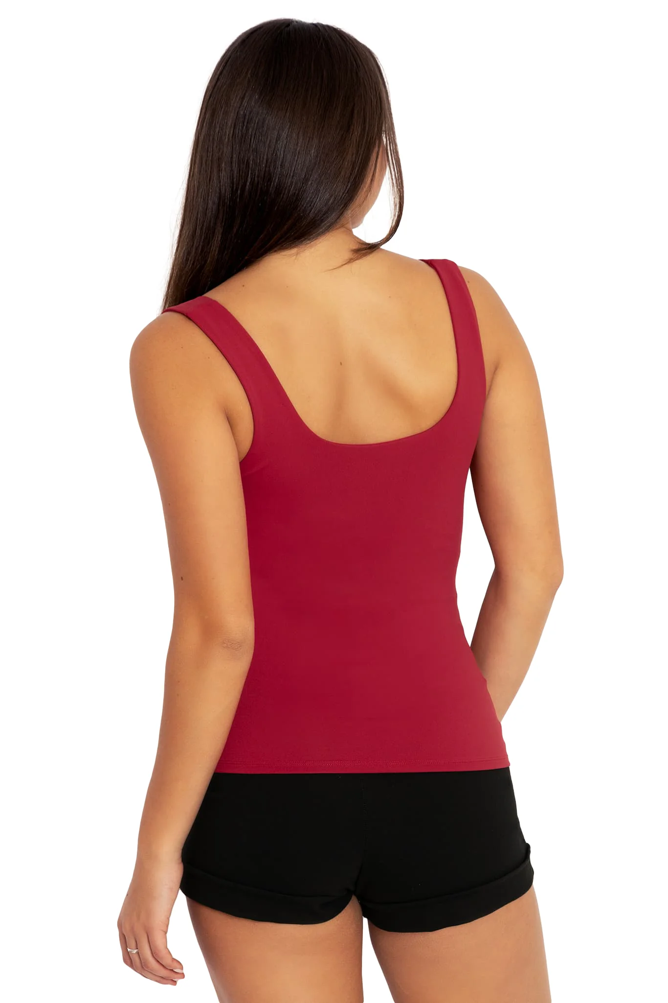 Matte Scarlet Tank Top - Image 2