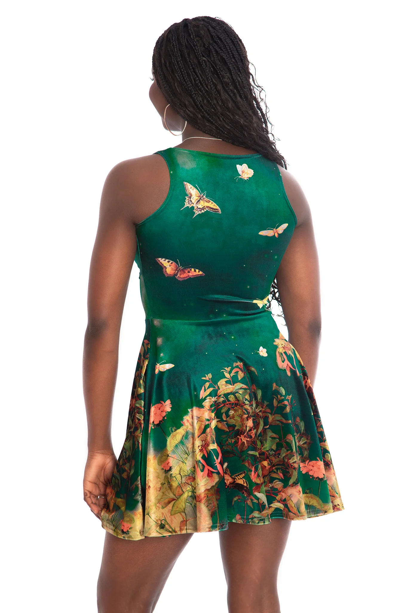 Midsummer Night's Fairies Velvet Marilyn Dress - Image 2