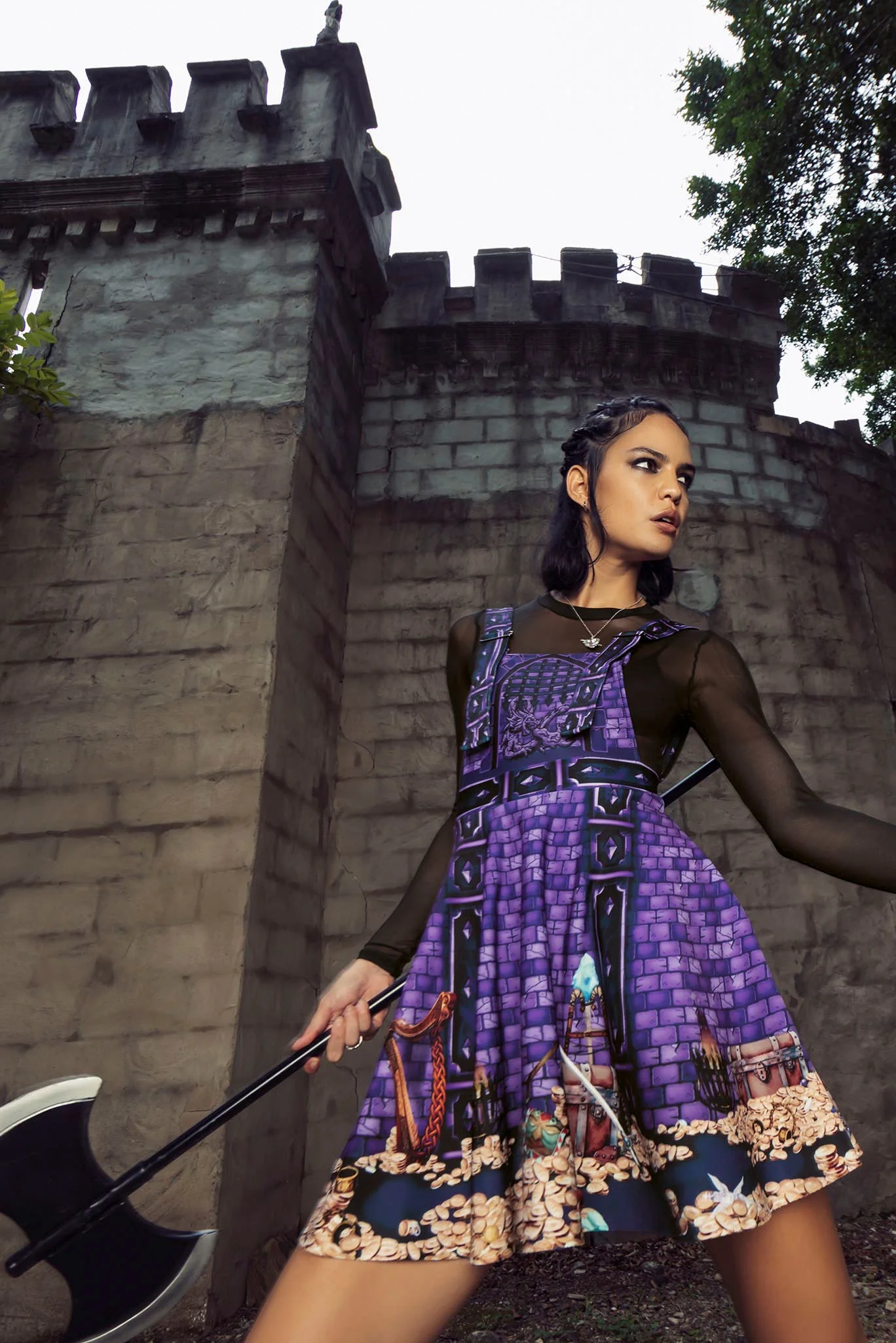 Mimic Apron Dress - Image 8