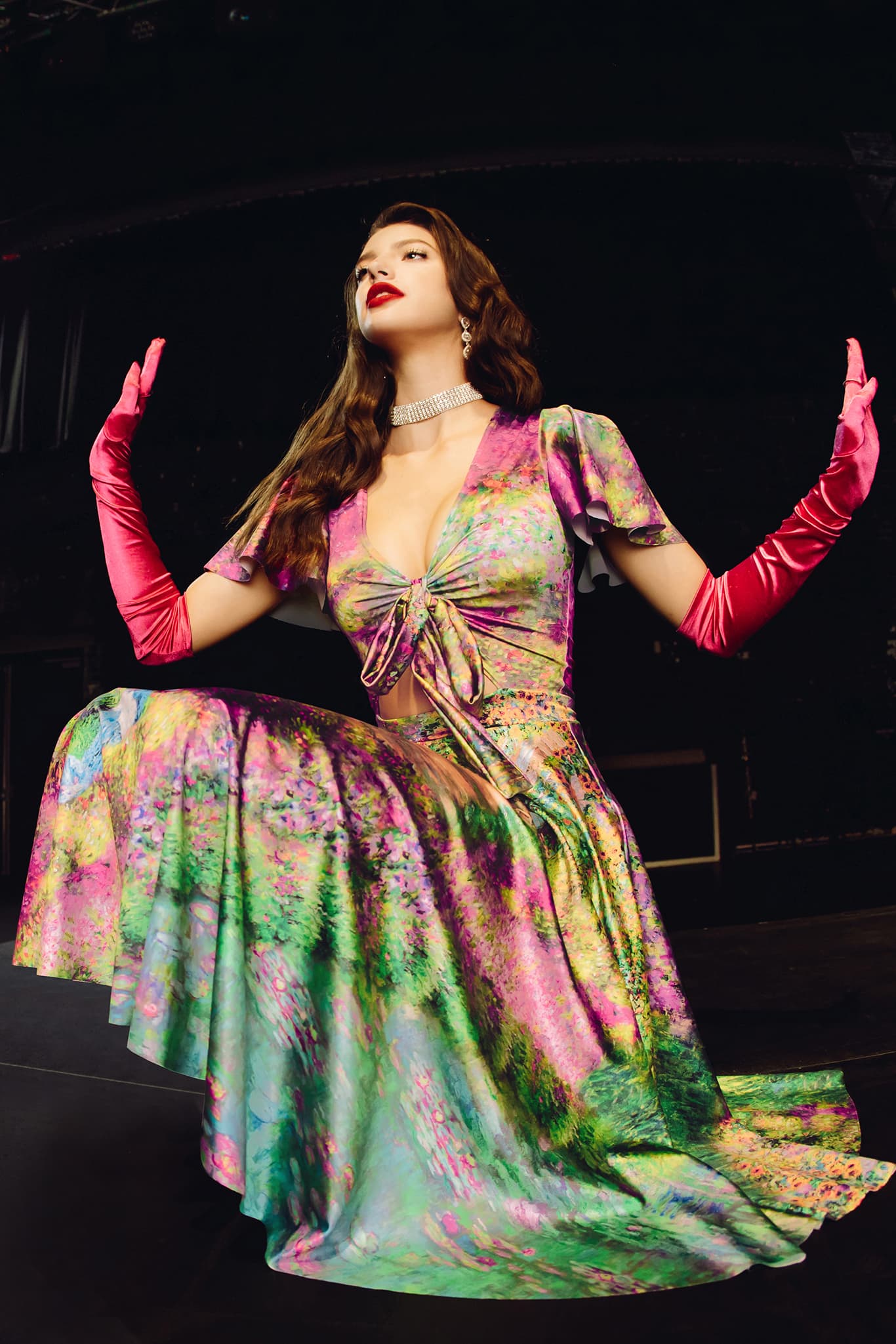 Montage Monet Rio Midi Dress - Image 5