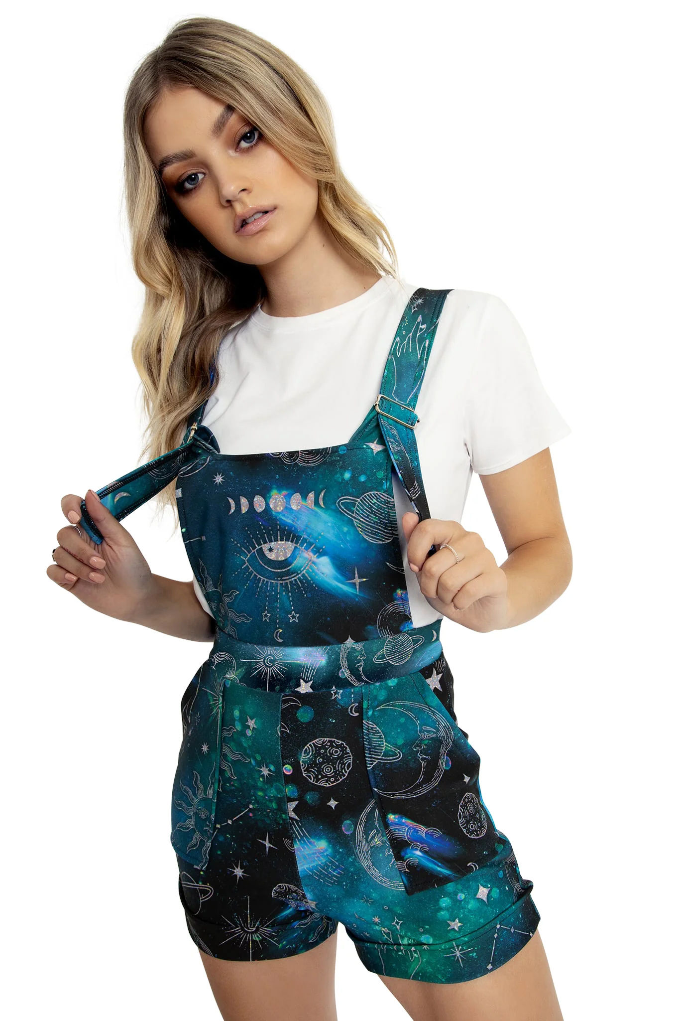 Moon Child Short Overalls - Image 6