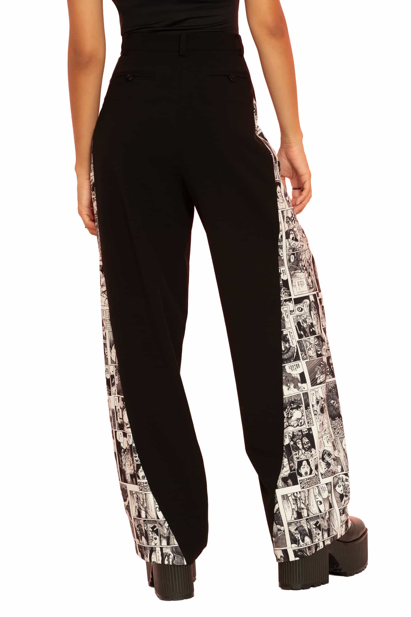 Mosquitoes Panelled Work It Pants - Image 5