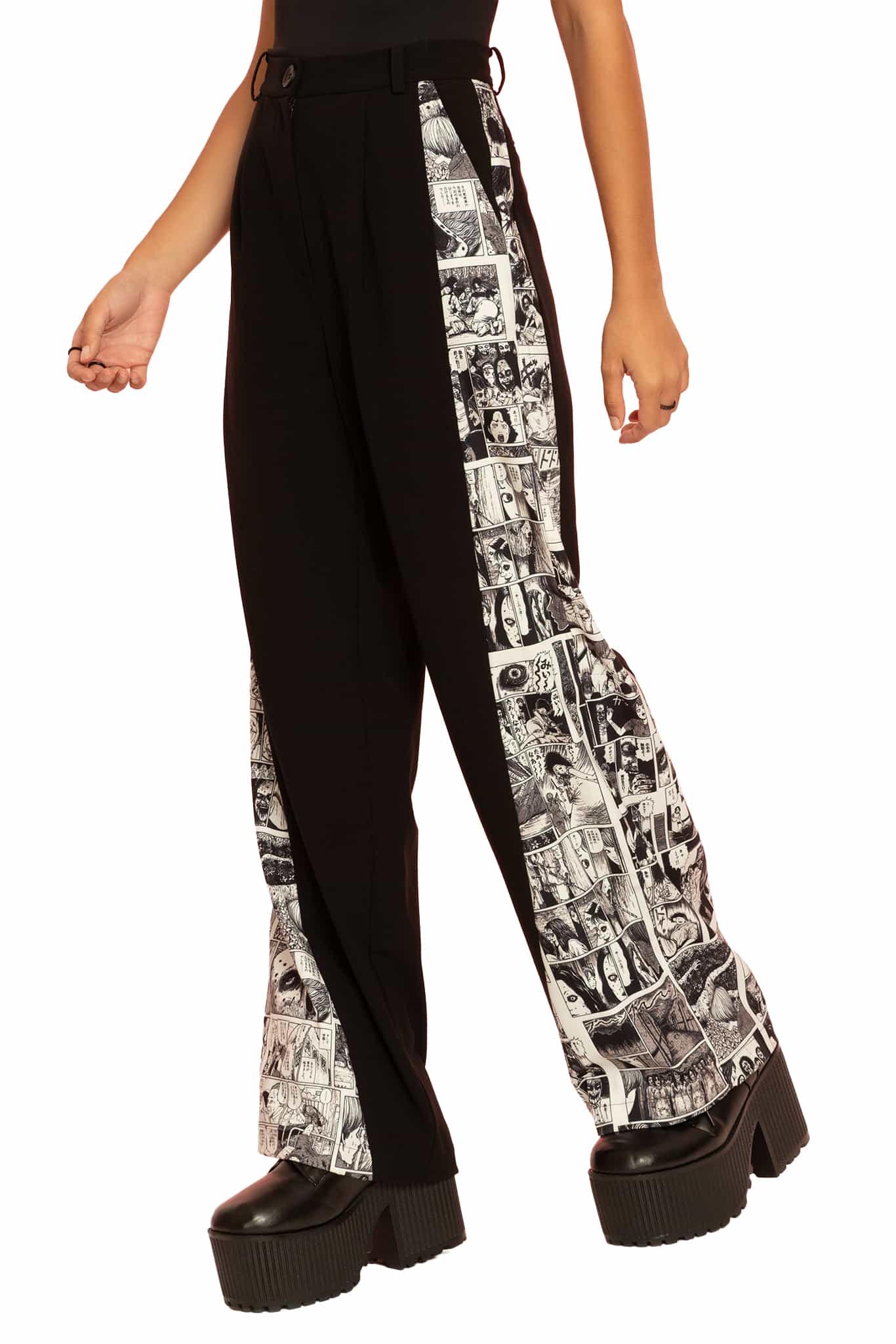 Mosquitoes Panelled Work It Pants - Image 6