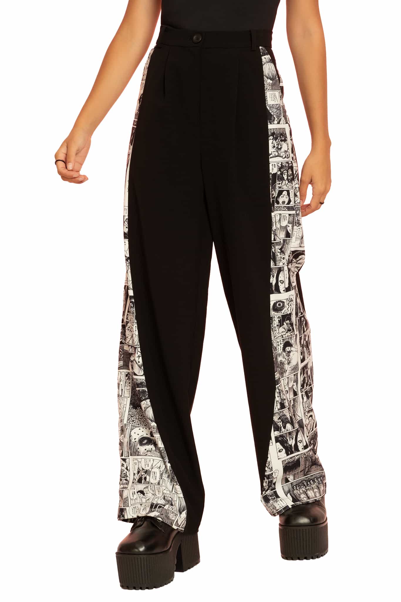 Mosquitoes Panelled Work It Pants - Image 9