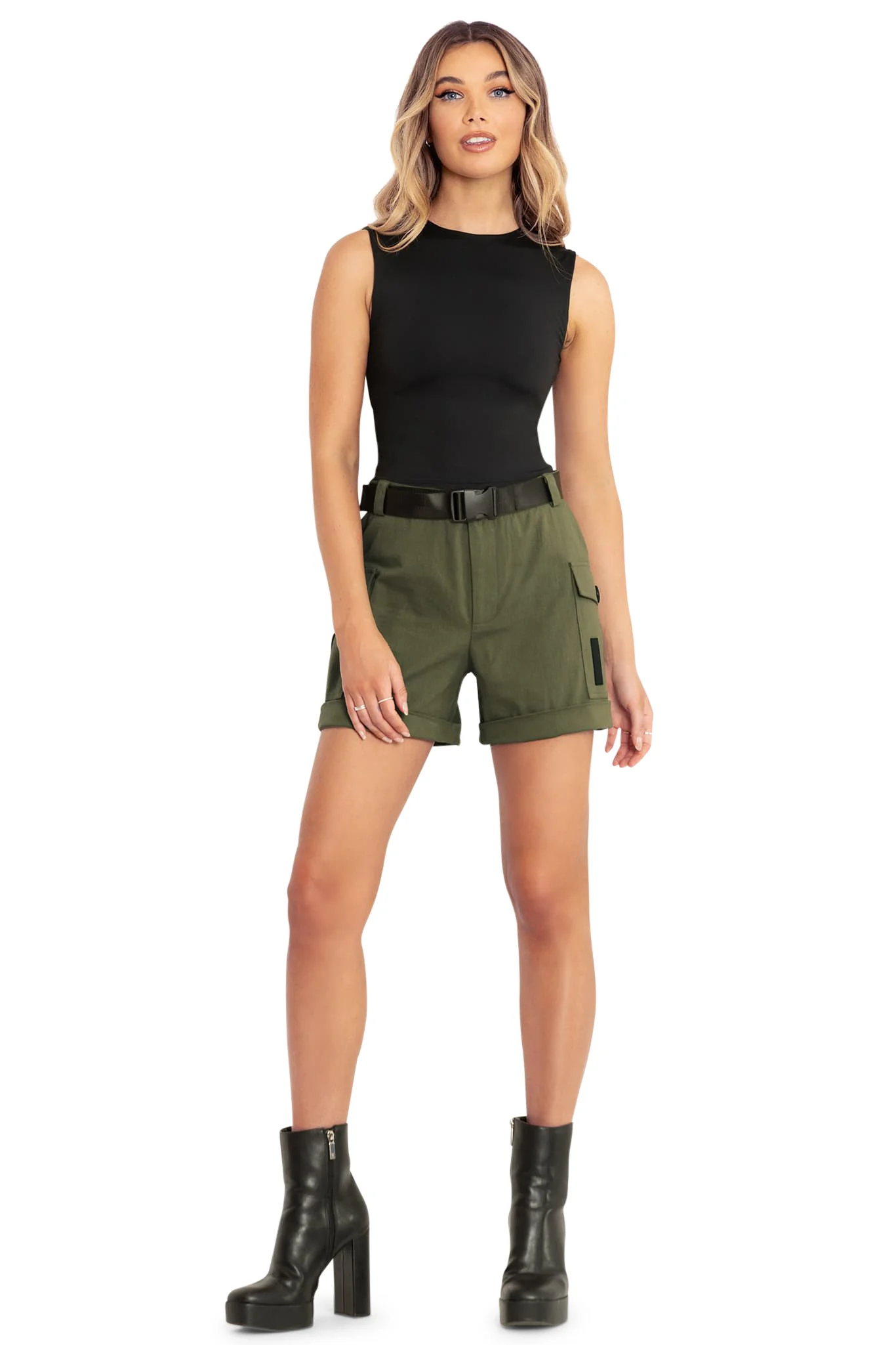 Moss Cargo Shorts - Image 6