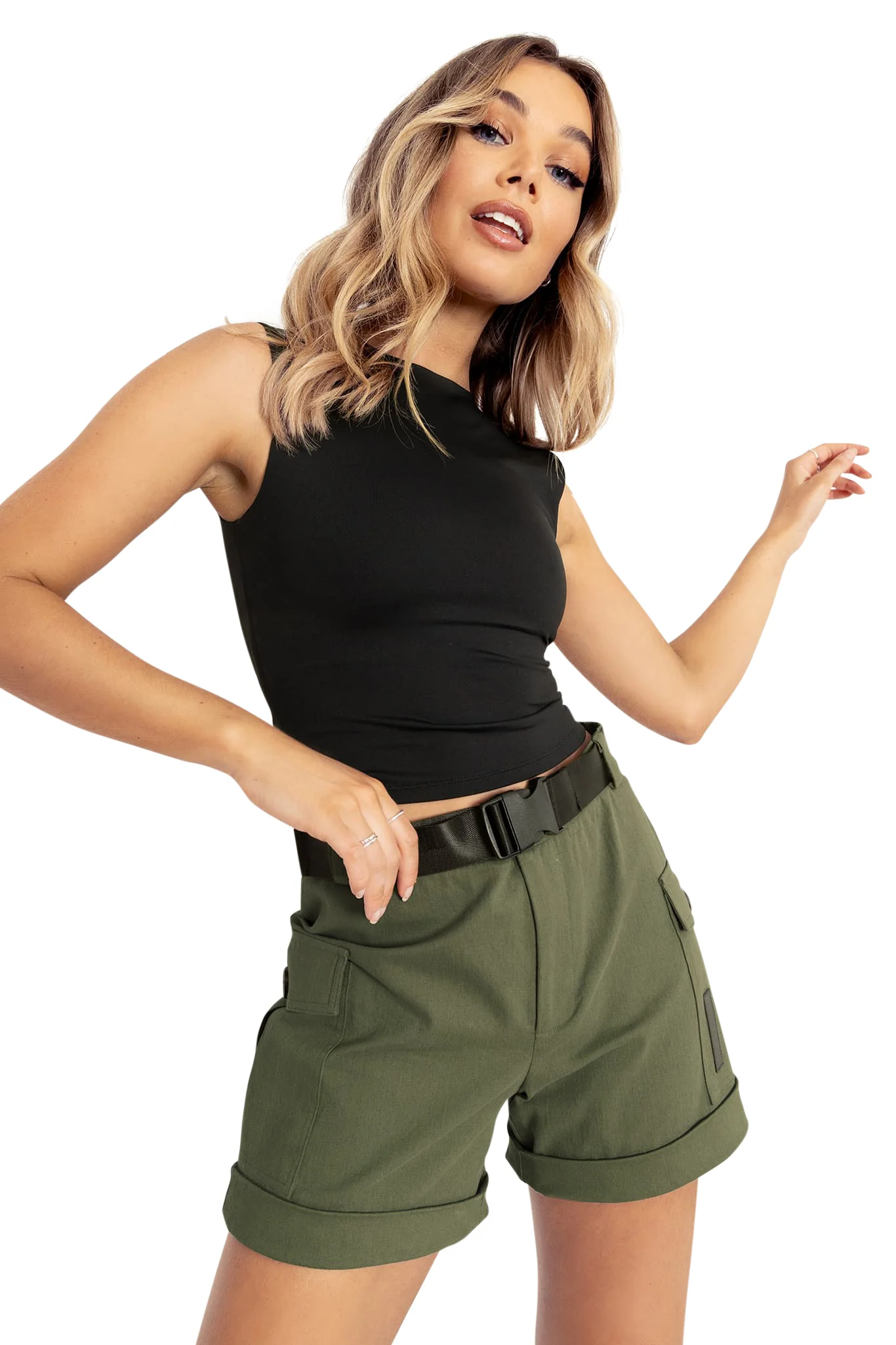 Moss Cargo Shorts - Image 7