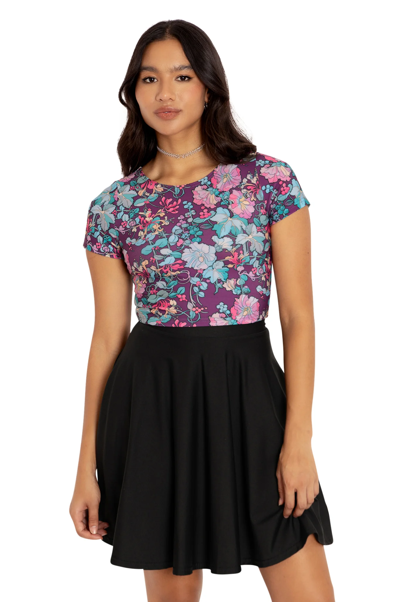 Mucha Honeysuckle Toastie Cap Sleeve Crop