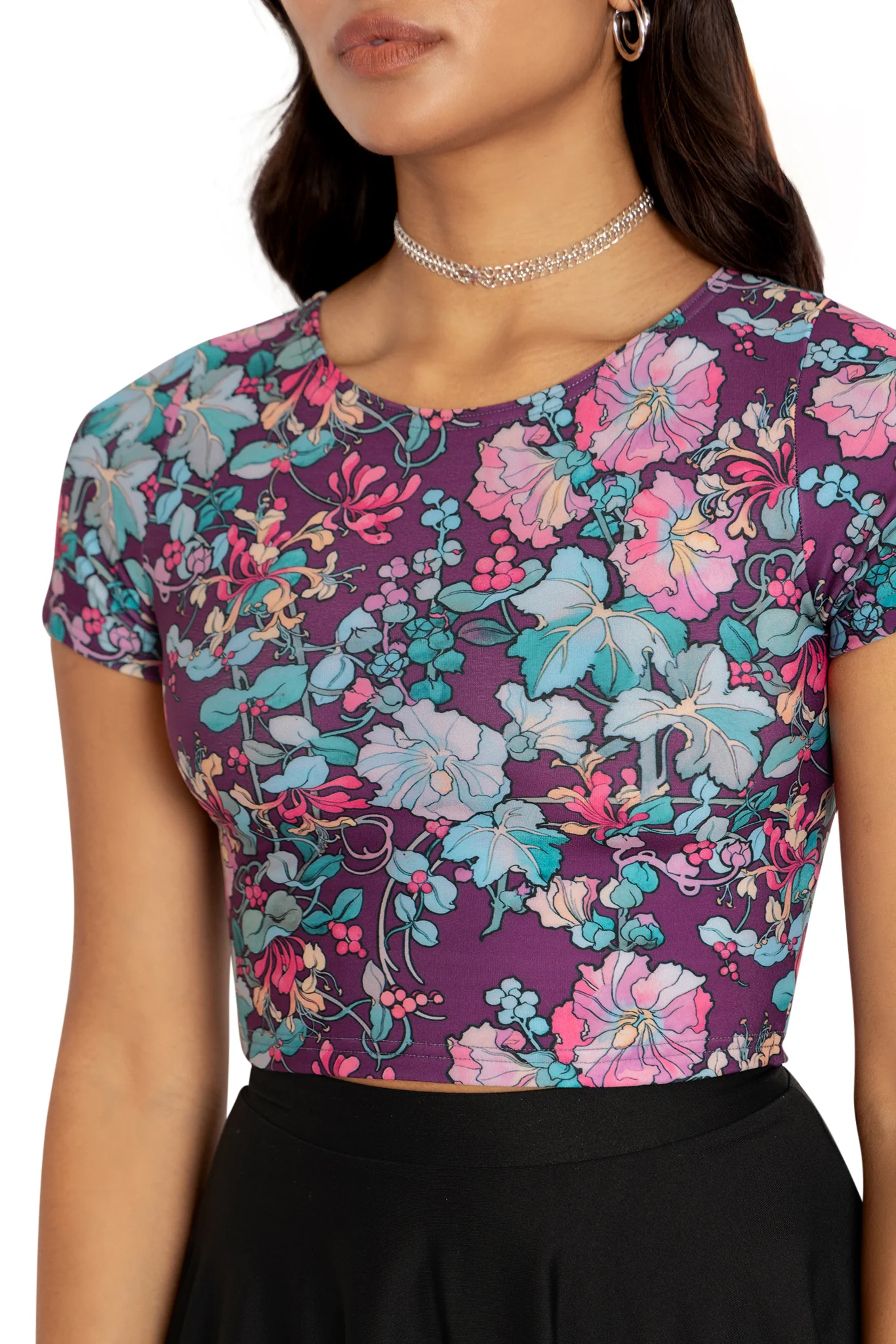 Mucha Honeysuckle Toastie Cap Sleeve Crop - Image 3