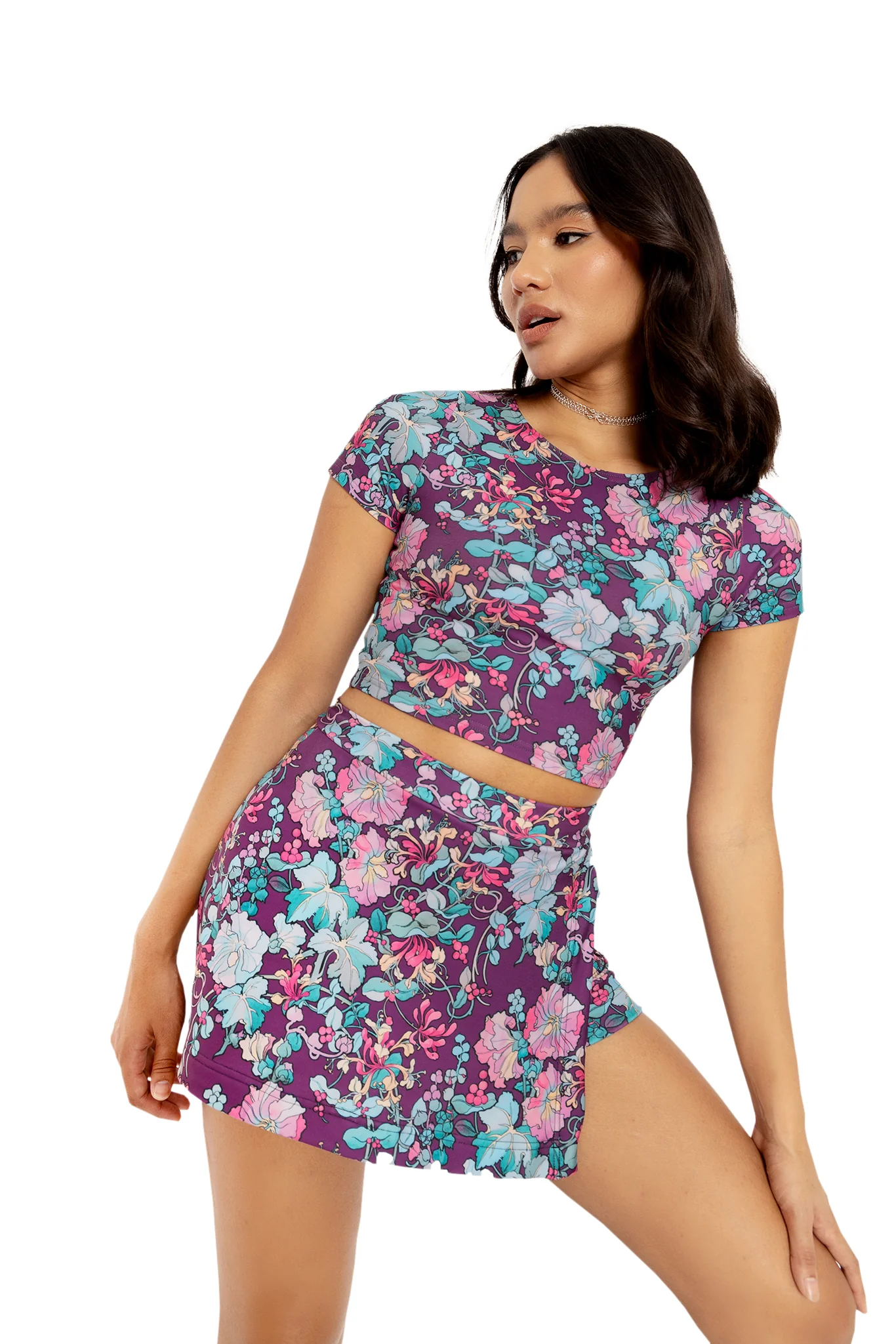 Mucha Honeysuckle Toastie Cap Sleeve Crop - Image 7