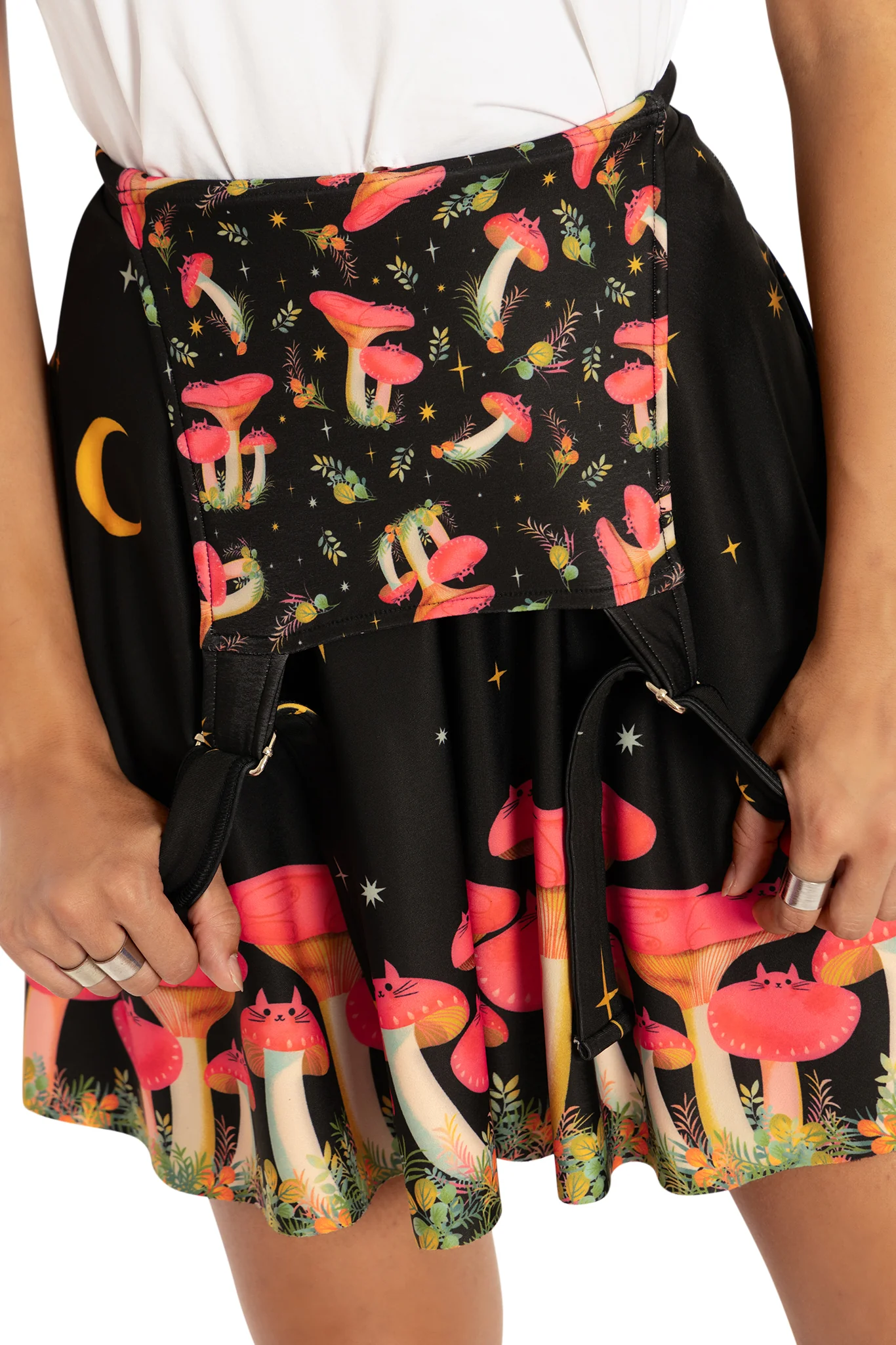 Mushroom Cats Apron Dress - Image 3