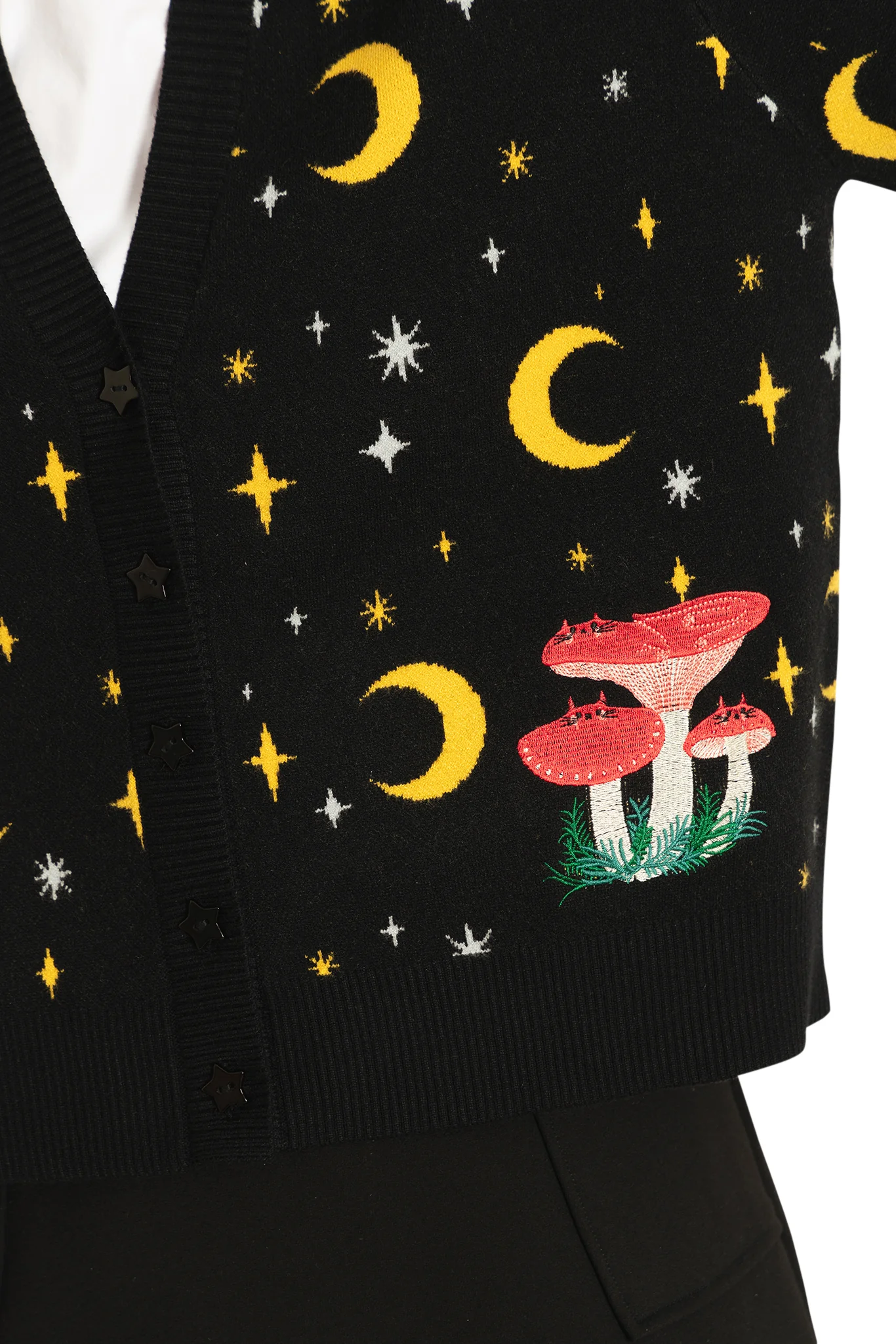 Mushroom Cats Cardigan - Image 4