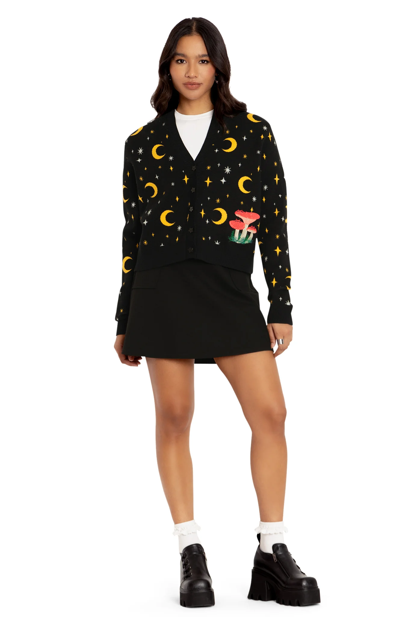 Mushroom Cats Cardigan - Image 6