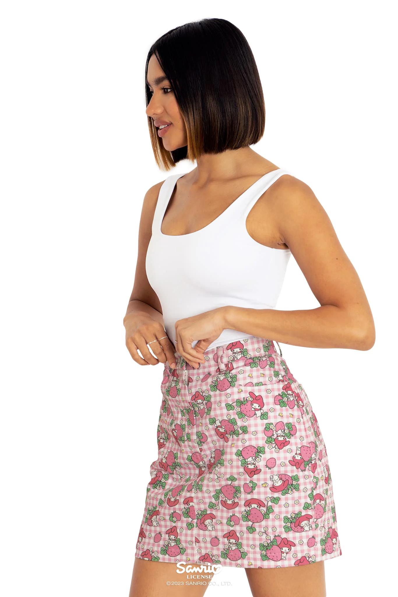 My Melody Strawberry Fields Pocket Mini Skirt - Image 7