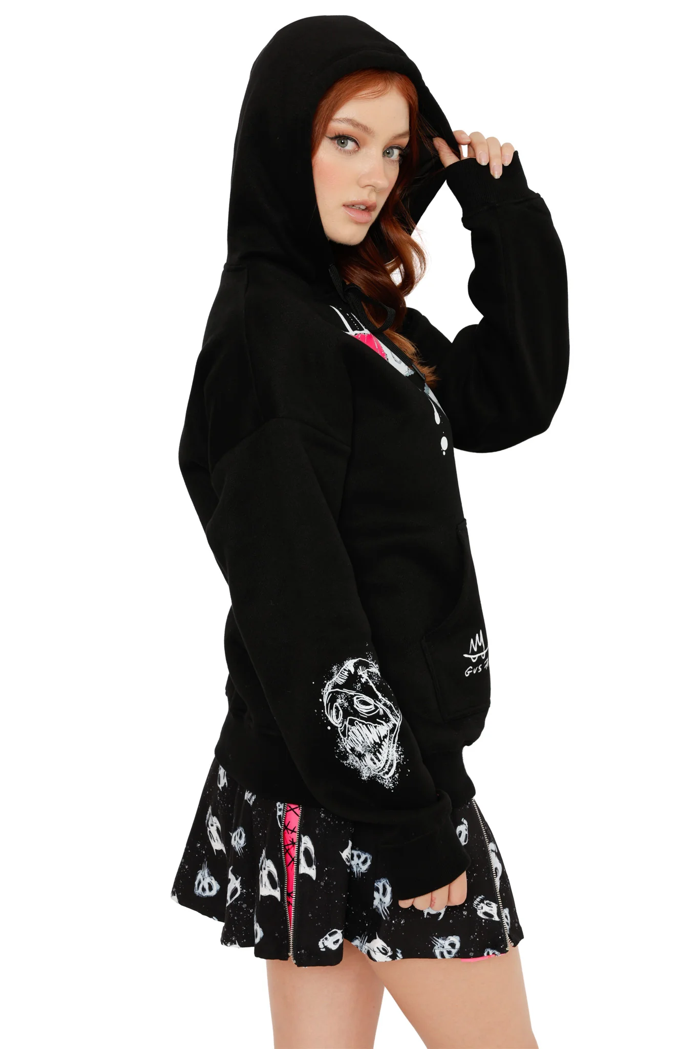 Never Obey Fools Kangaroo Pocket Hoodie - Image 4