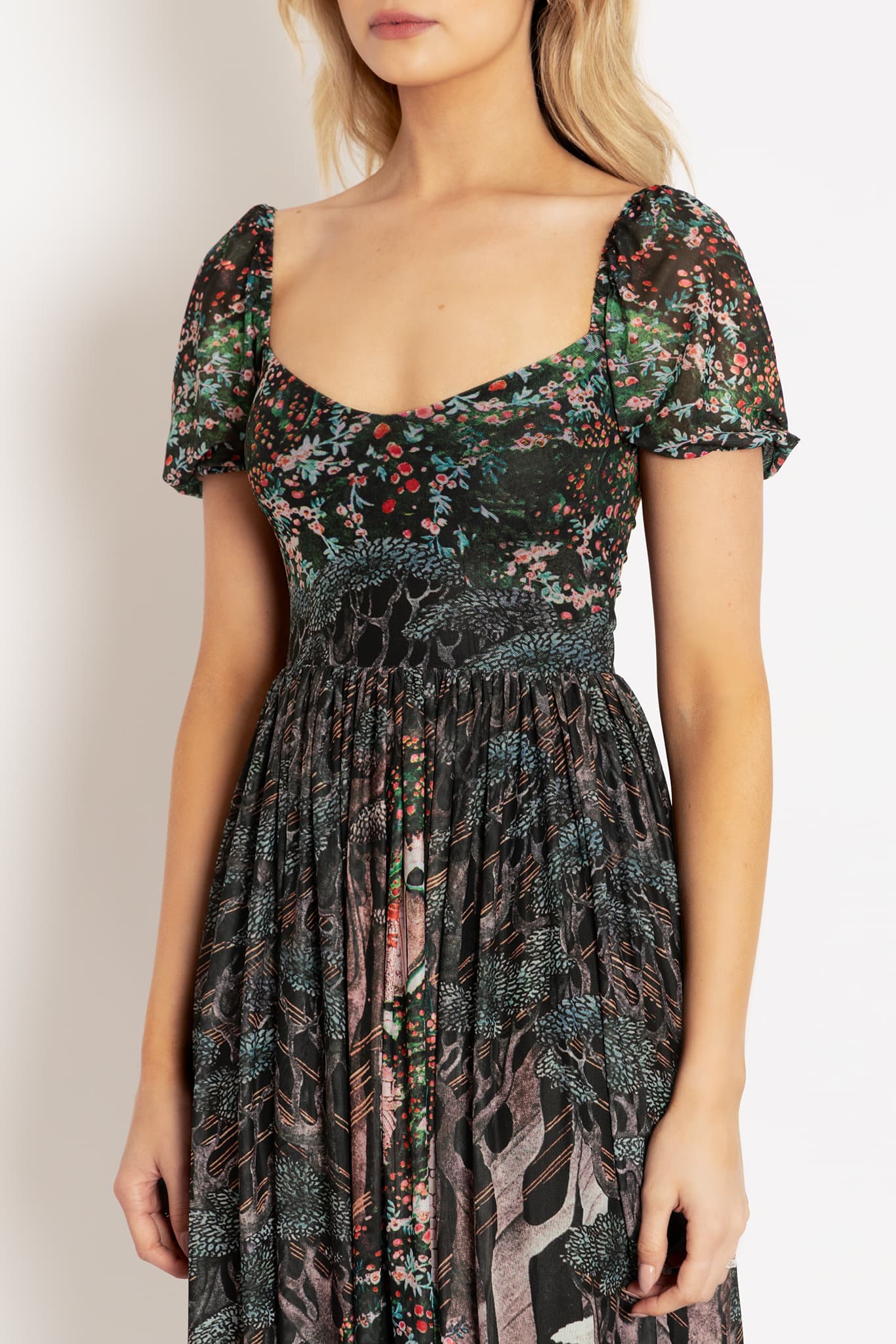 Nielsen Sleeping Beauty Short Sleeve Midaxi Dress - Image 3