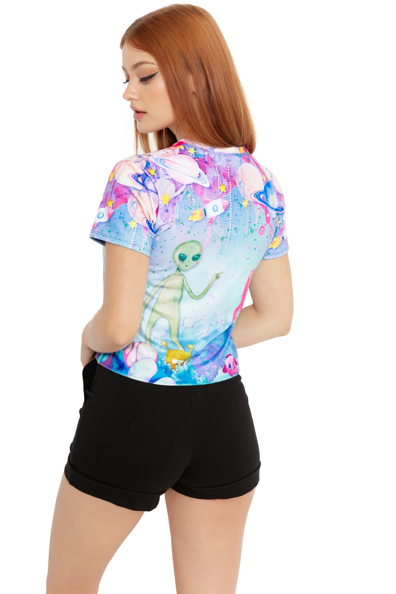 No Probe-lems Tie Front Tee - Image 3