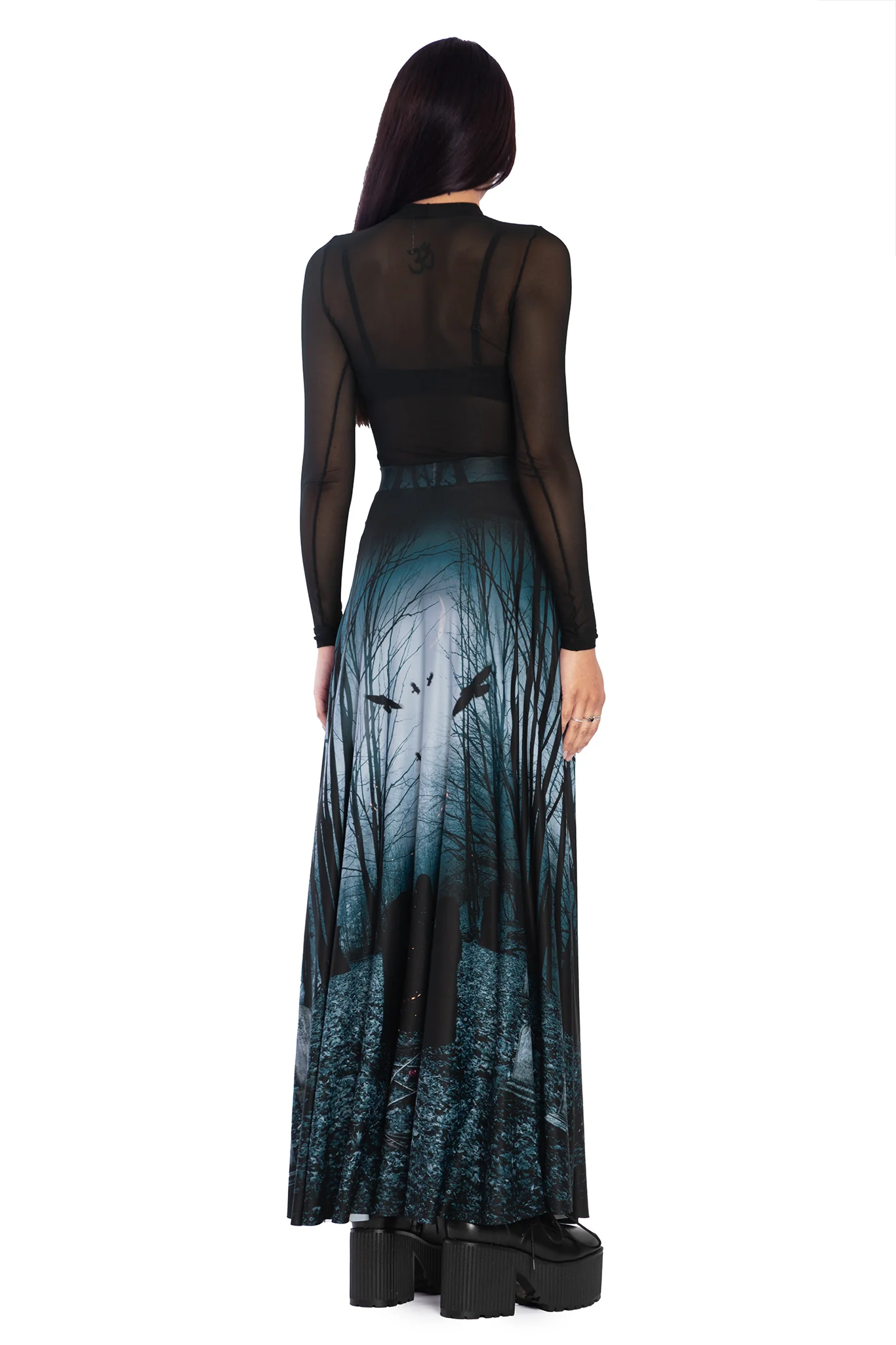 Nocturnal Rituals Maxi Skirt - Image 2