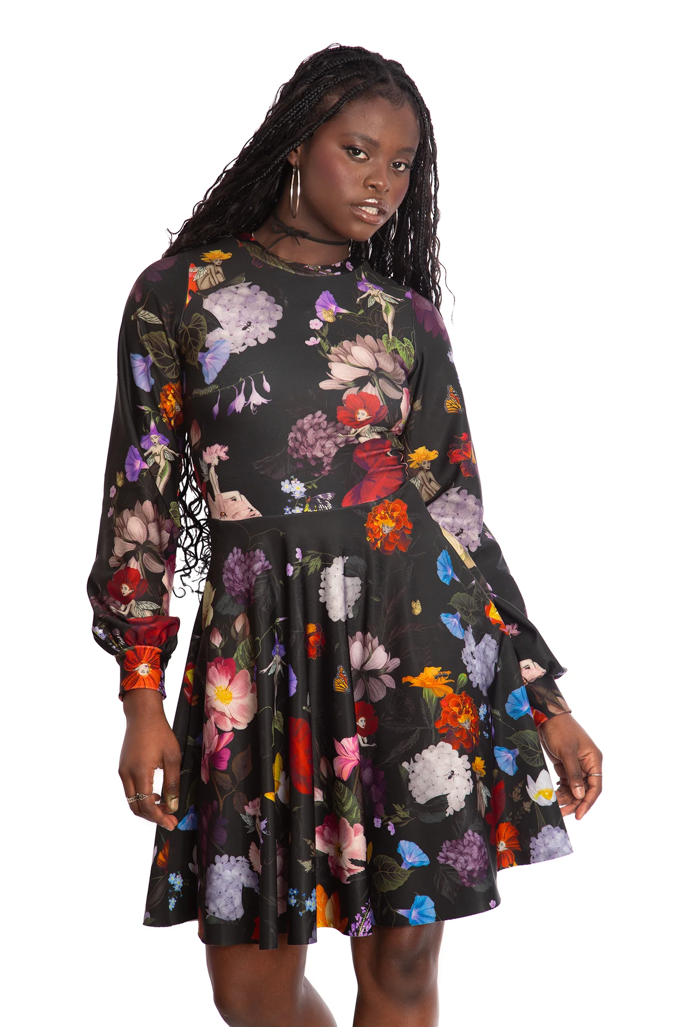 Nymph Garden Bishop Longline Dress - Image 5