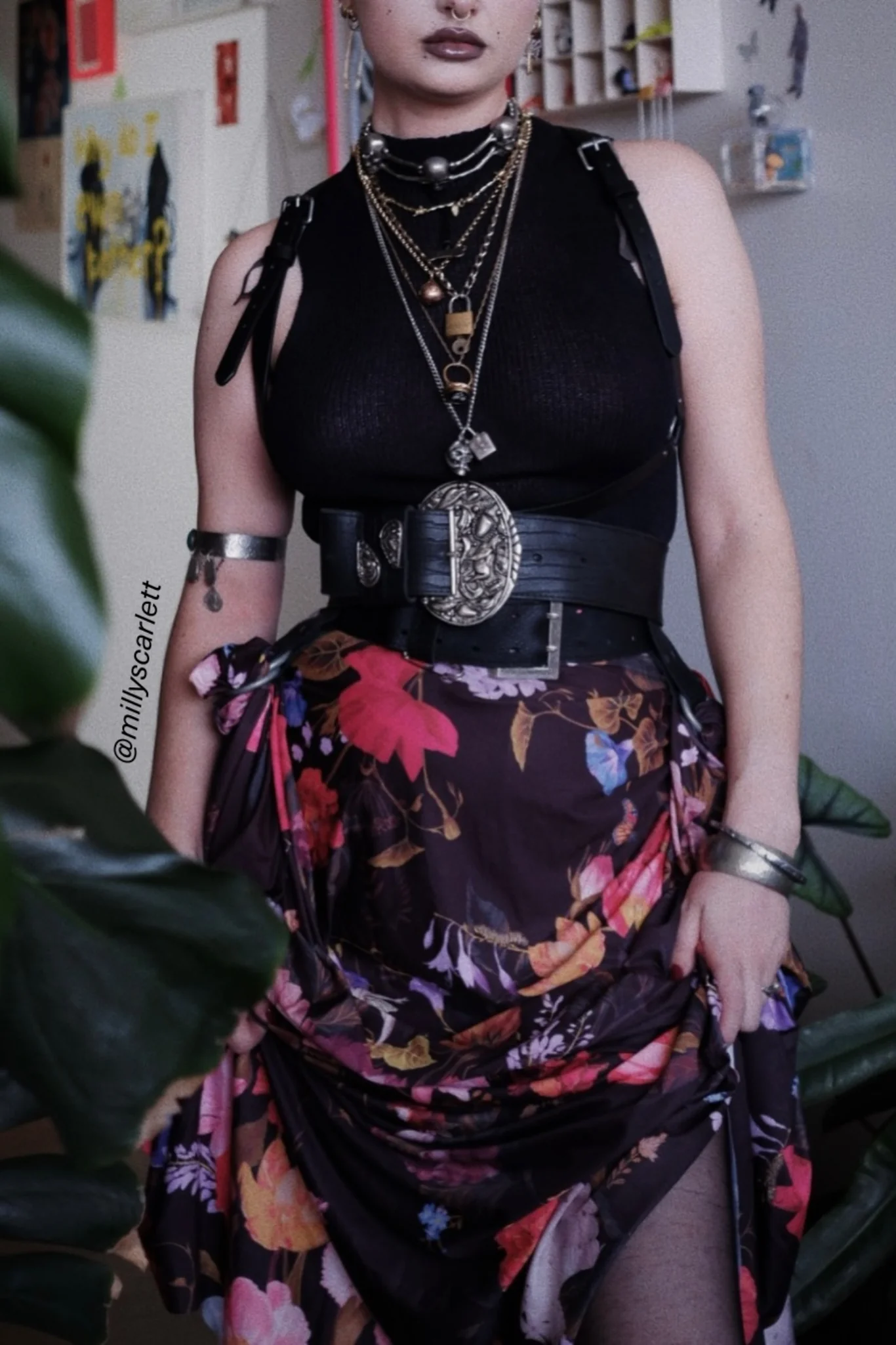 Nymph Garden Maxi Skirt - Image 4
