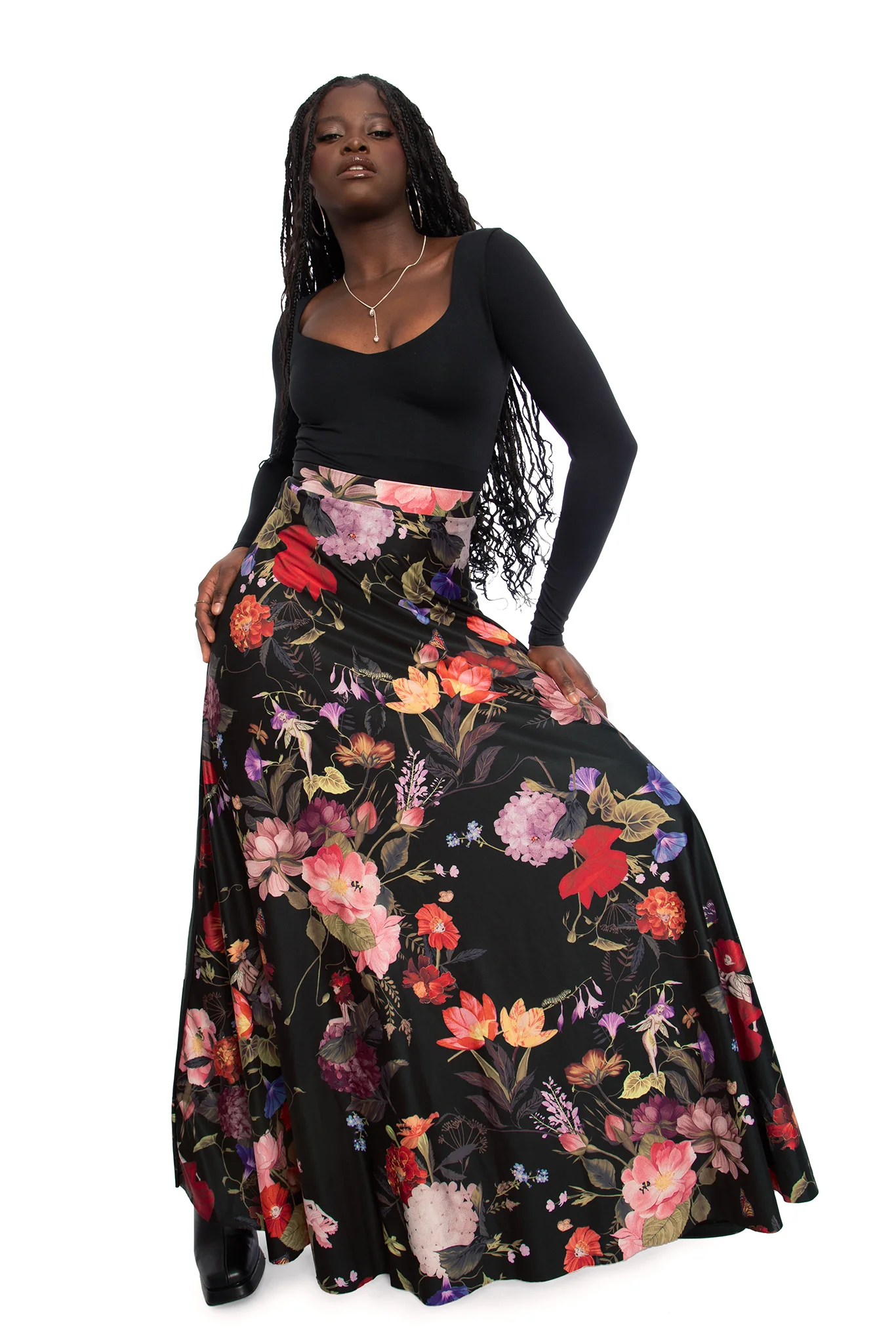 Nymph Garden Maxi Skirt - Image 9
