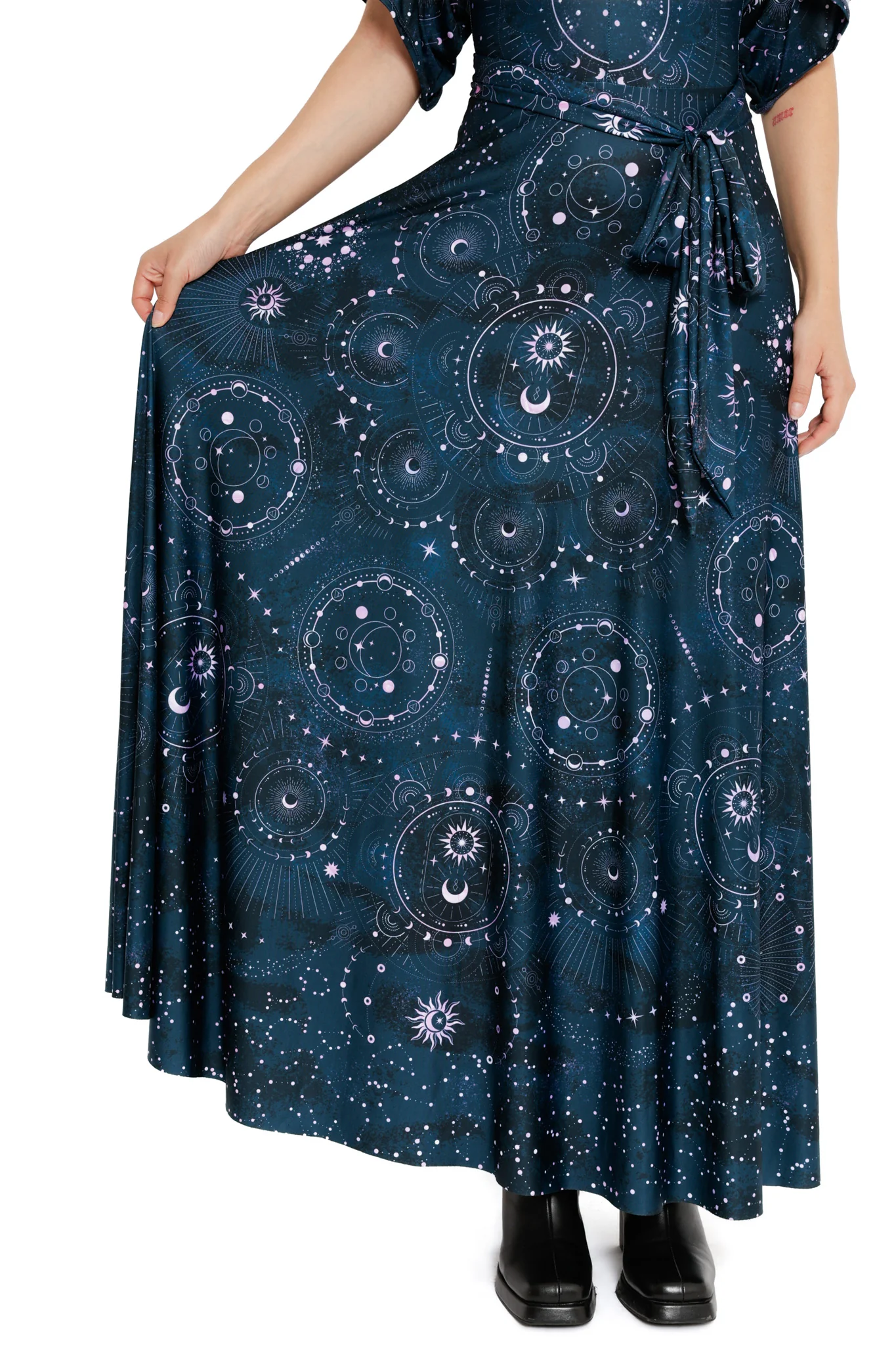 Obsidian Kimono Maxi Dress - Image 2