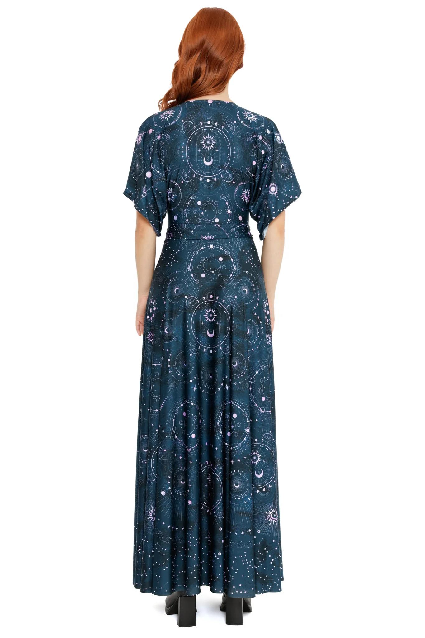Obsidian Kimono Maxi Dress - Image 4
