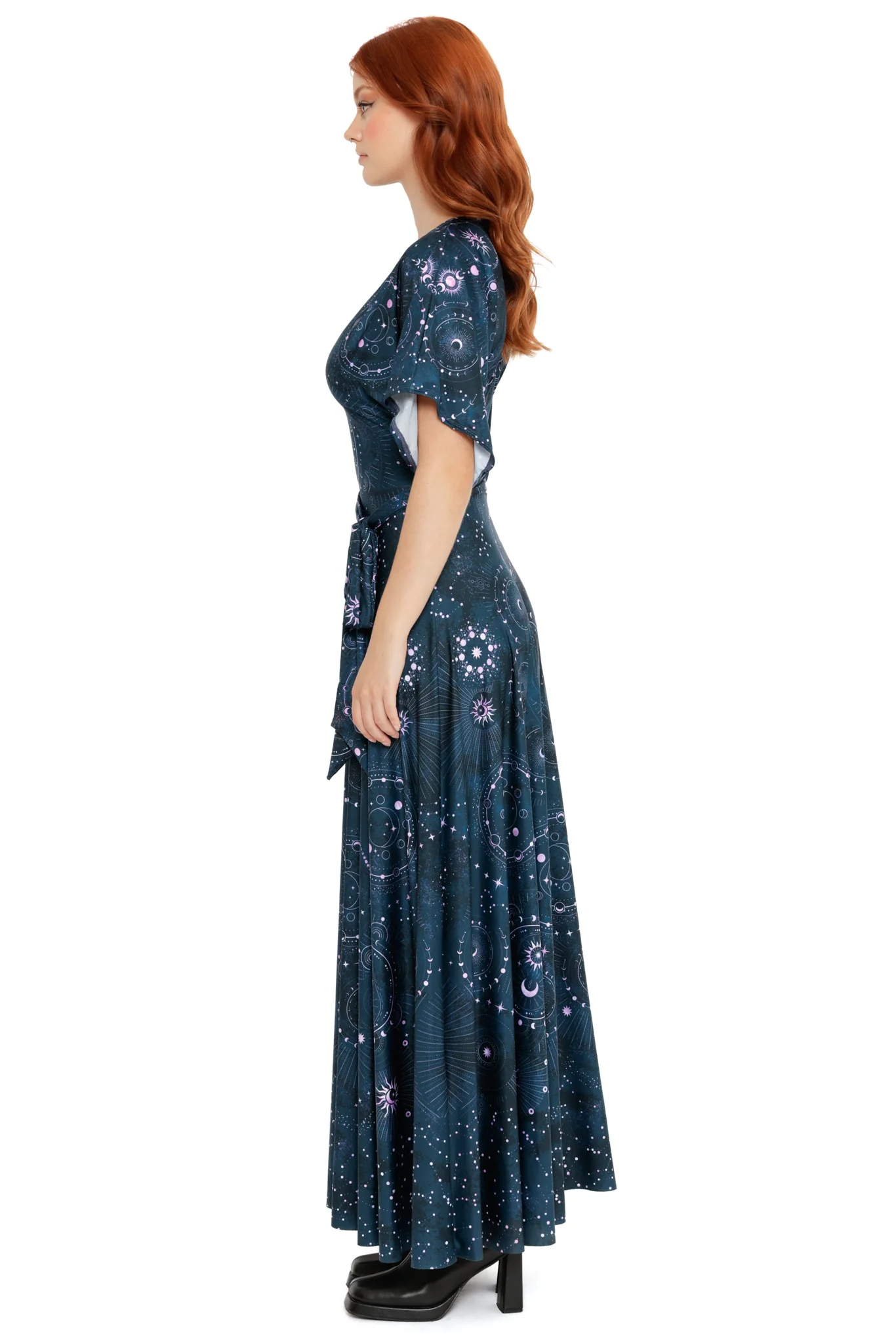Obsidian Kimono Maxi Dress - Image 5