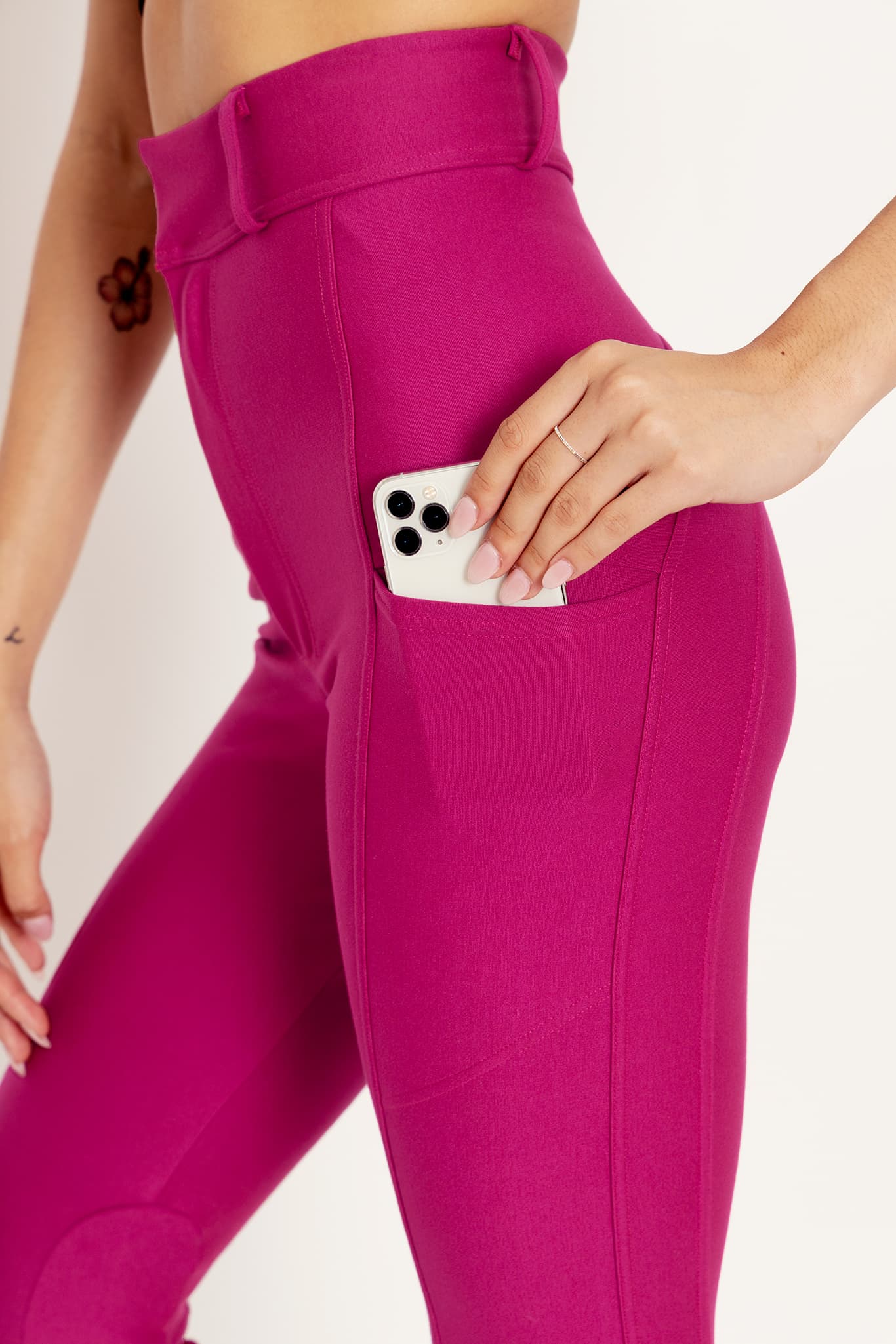 Equestrian Orchid Leggings - Image 4
