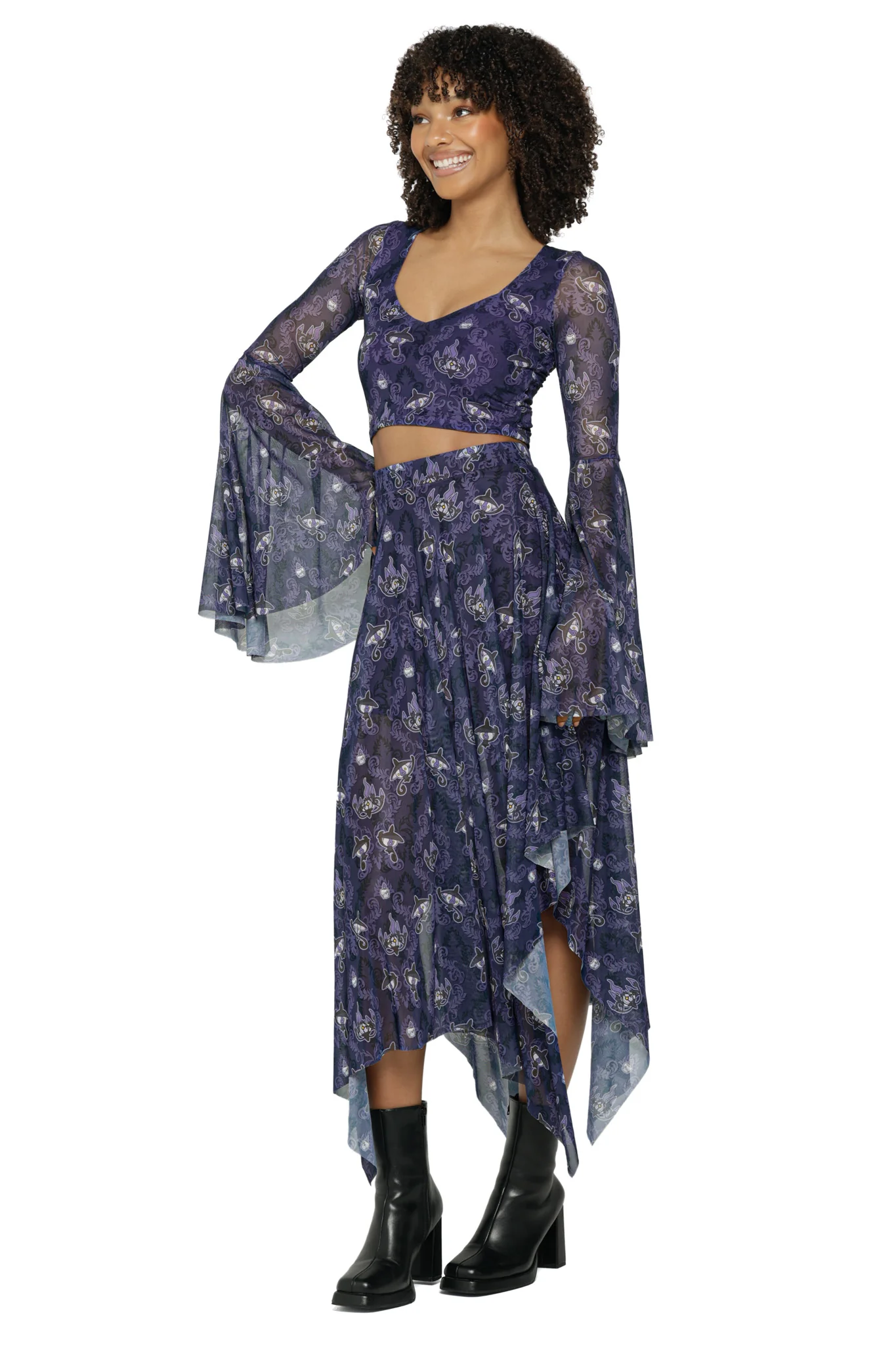 Ornamental Chandelure Handkerchief Skirt - Image 4
