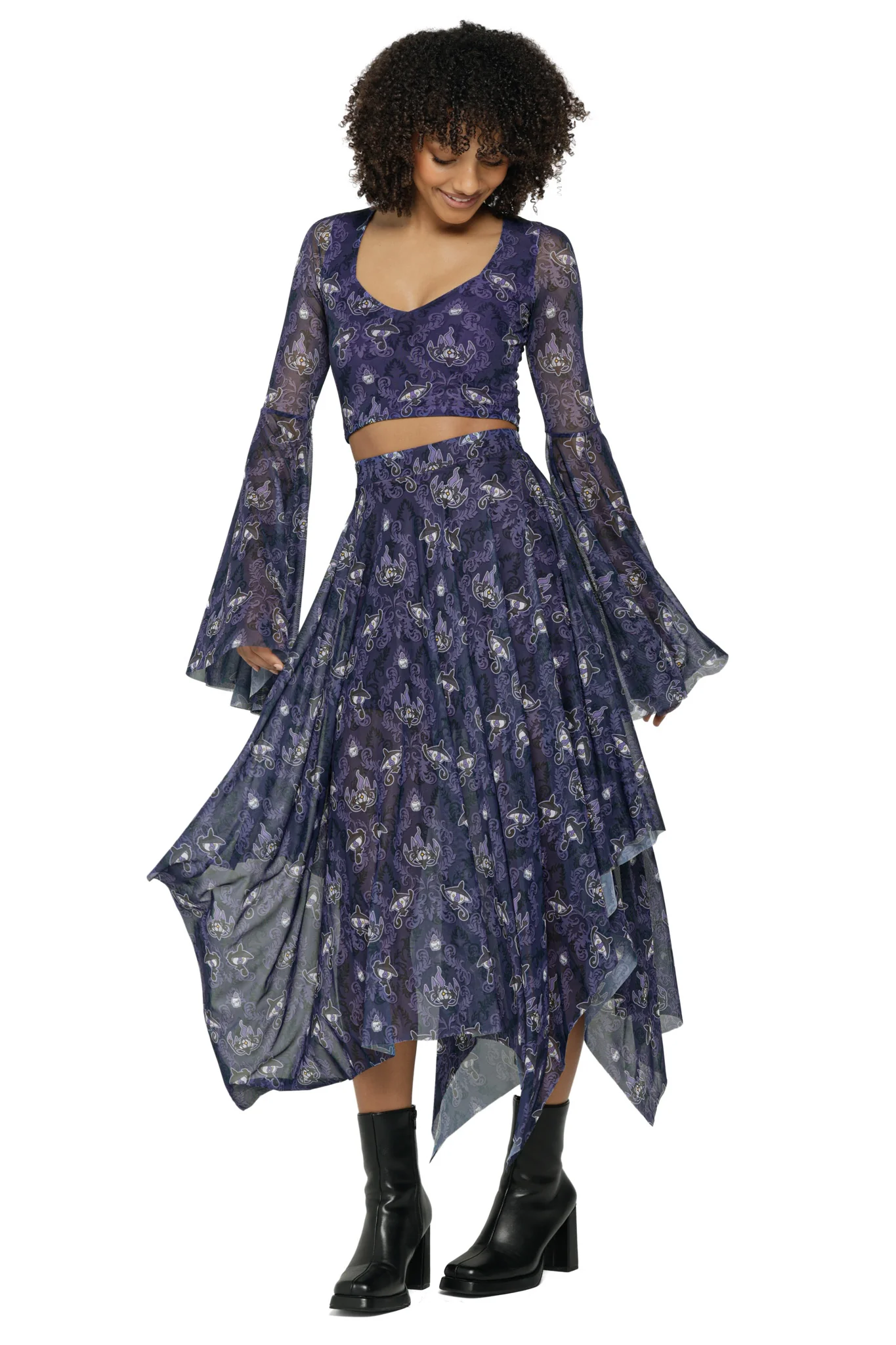 Ornamental Chandelure Handkerchief Skirt - Image 5
