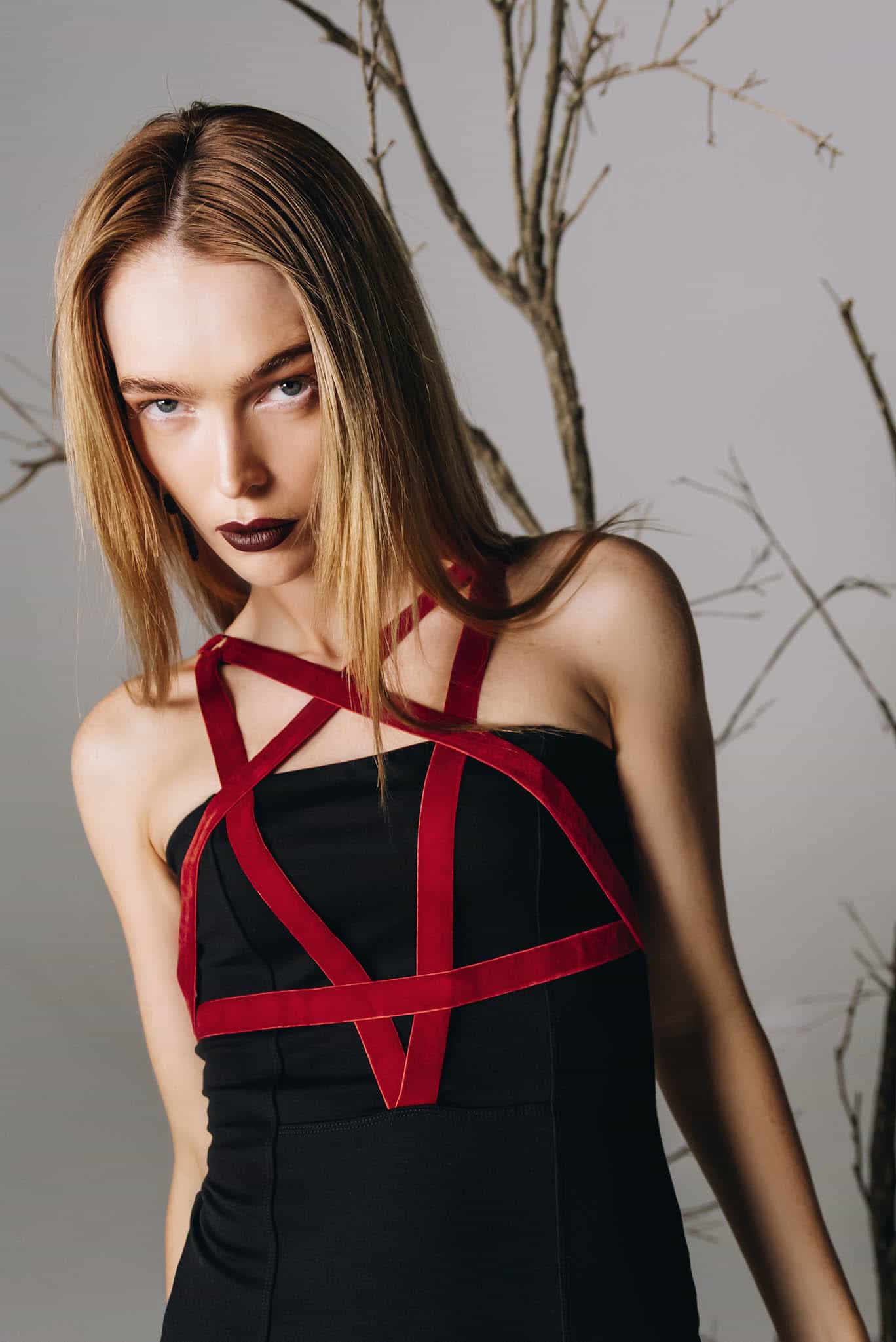 Pentagram Ponte Bodycon Midaxi Dress - Image 6