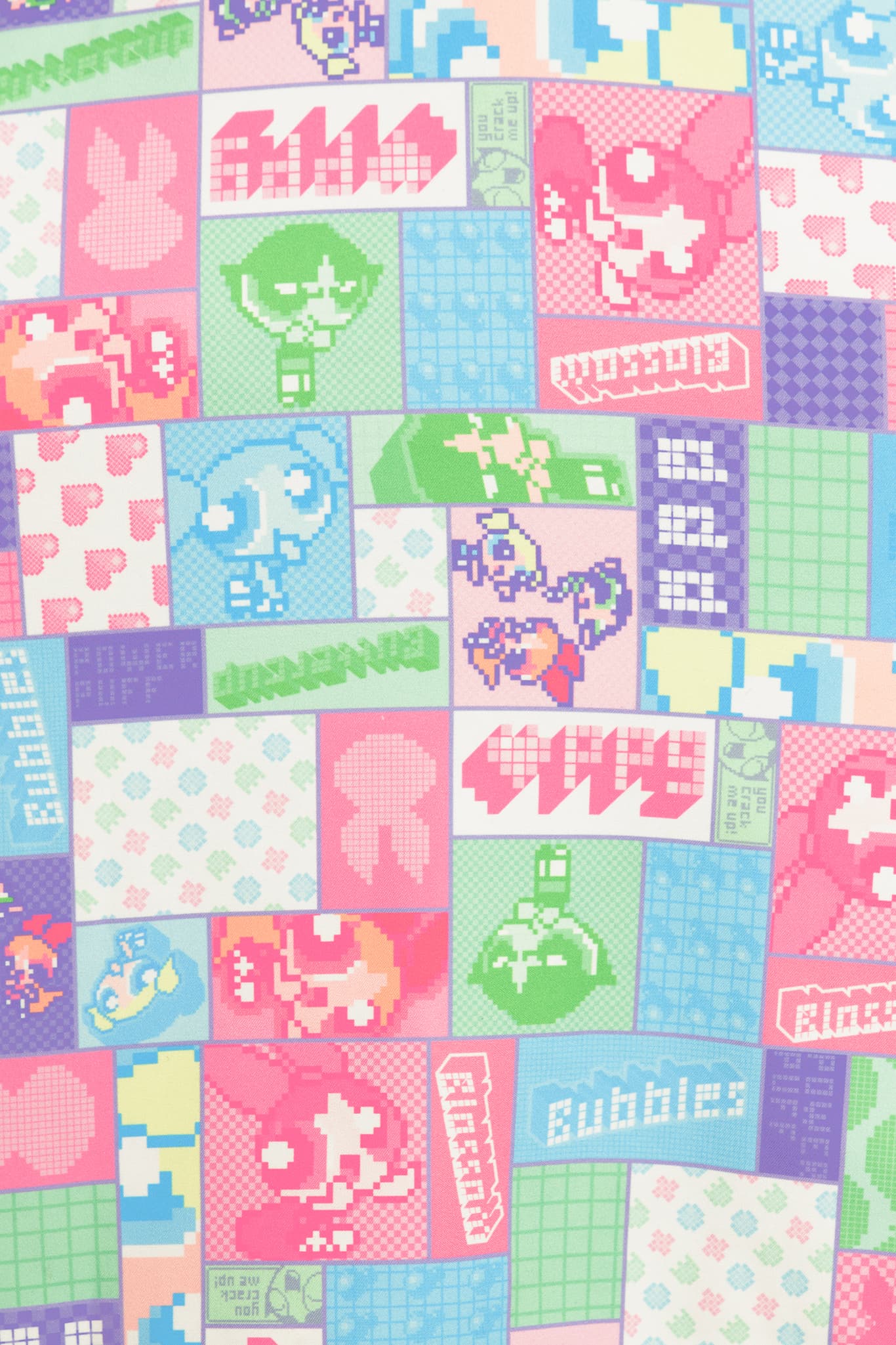 Pixellated Powerpuff Work It Skater Dress - Image 4