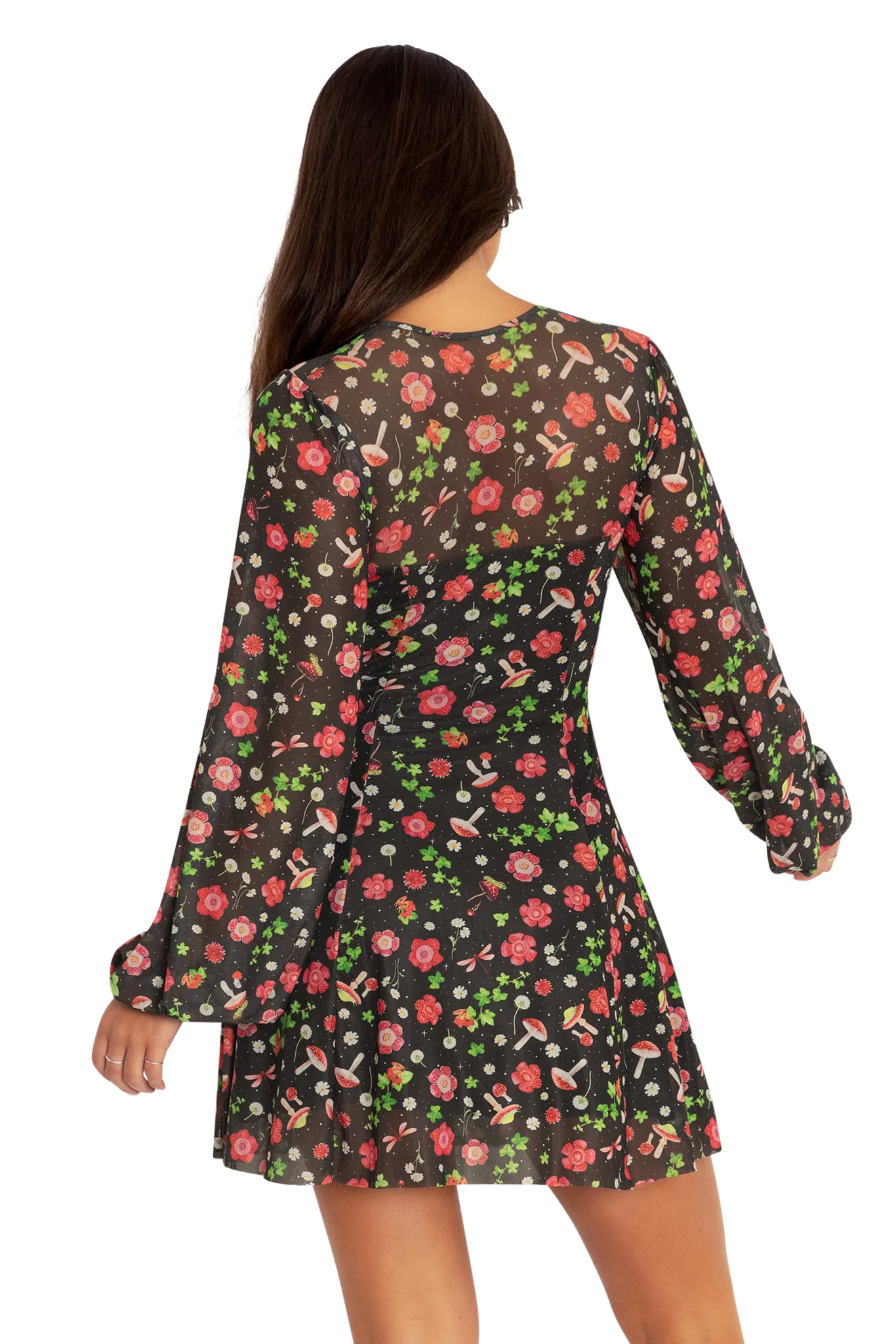 Poison Fields Shrug Bishop Dress - Image 2