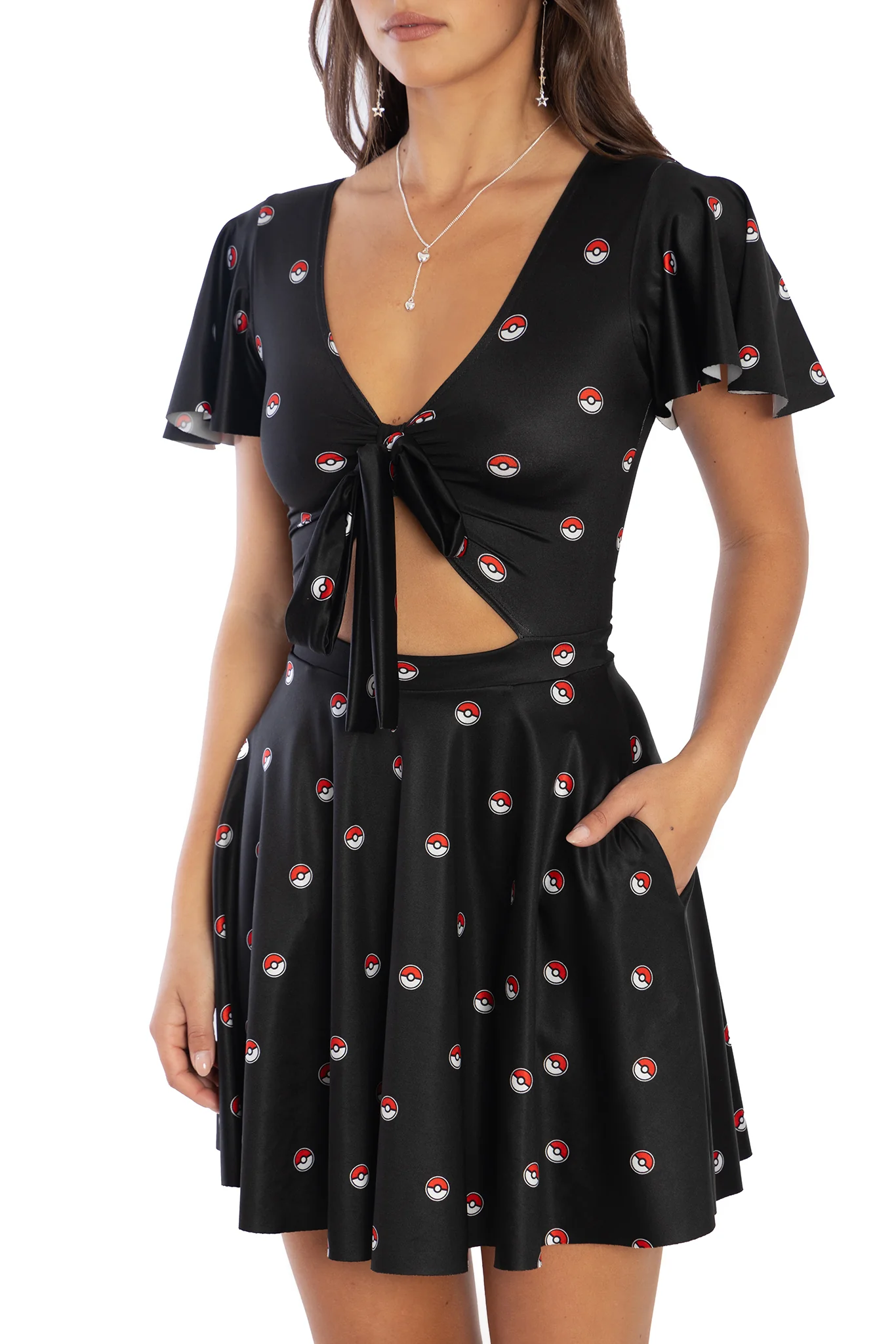 Poké Ball Rio Skater Dress - Image 3